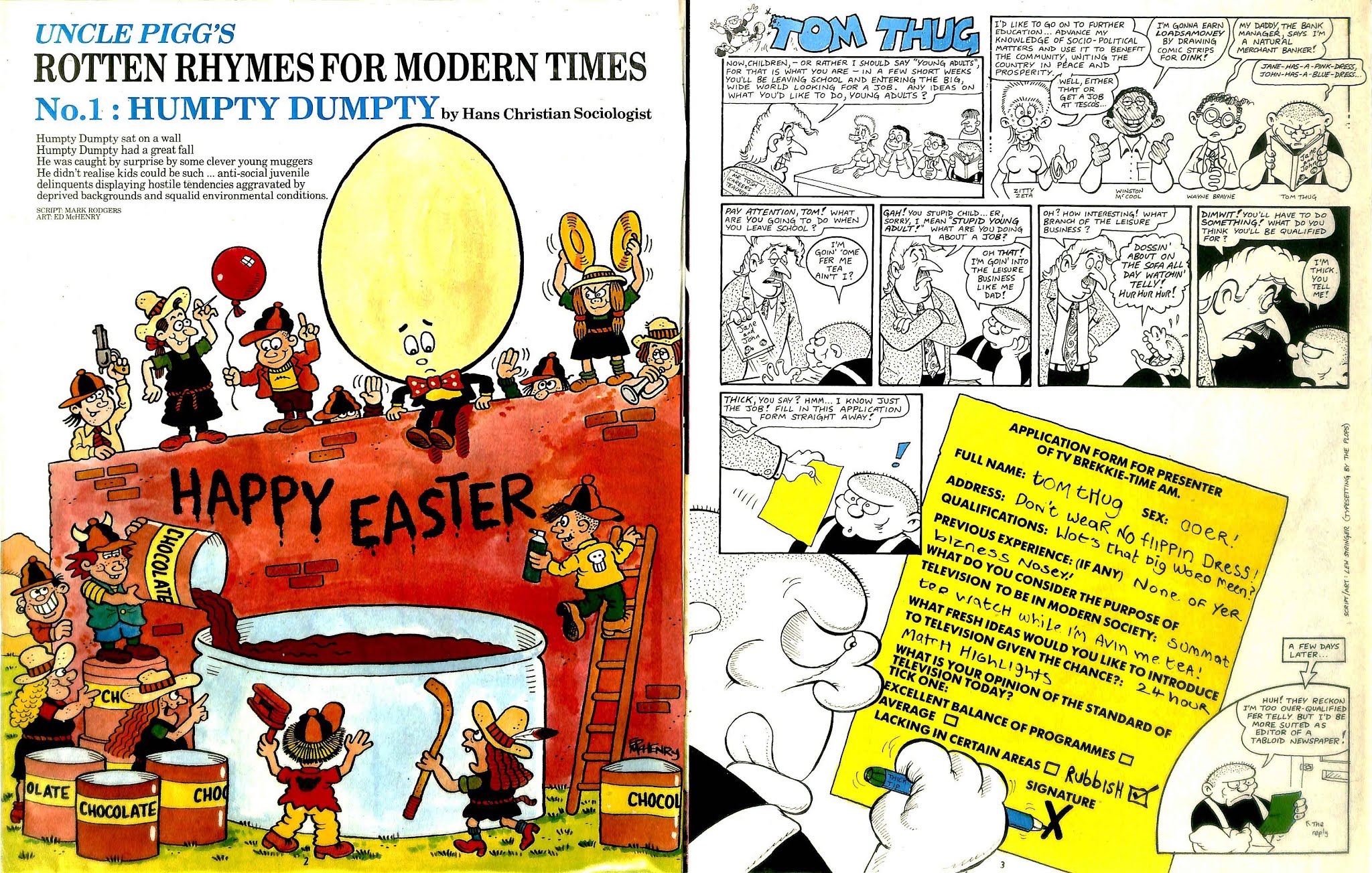 Read online Oink! comic -  Issue #64 - 3