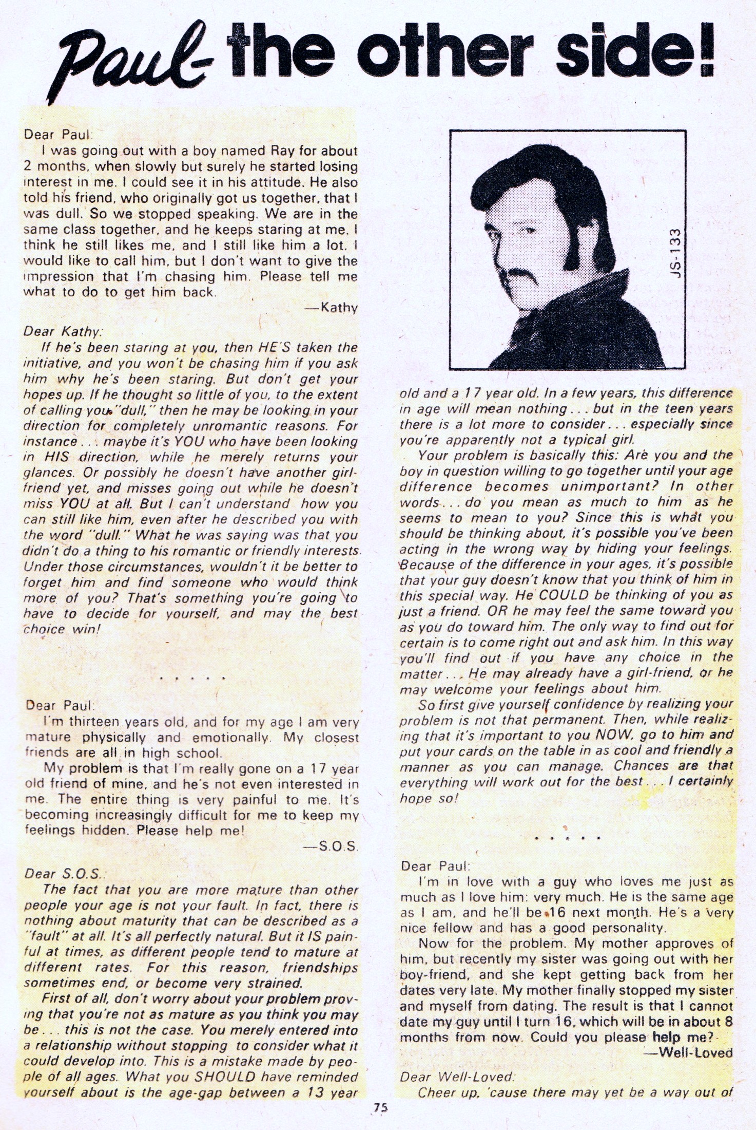 Read online Young Romance comic -  Issue #200 - 74