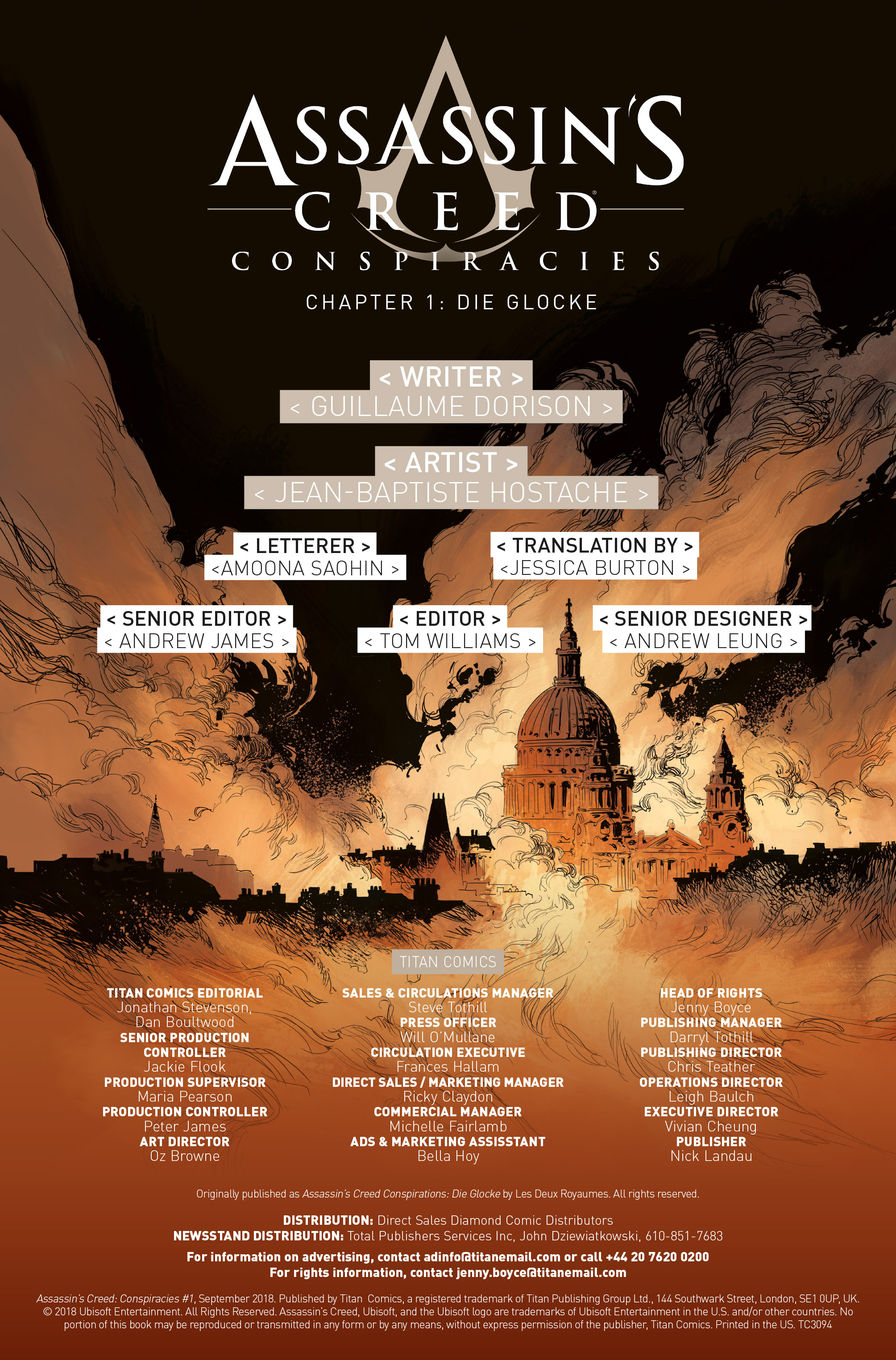 Read online Assassin's Creed: Conspiracies comic -  Issue #1 - 2