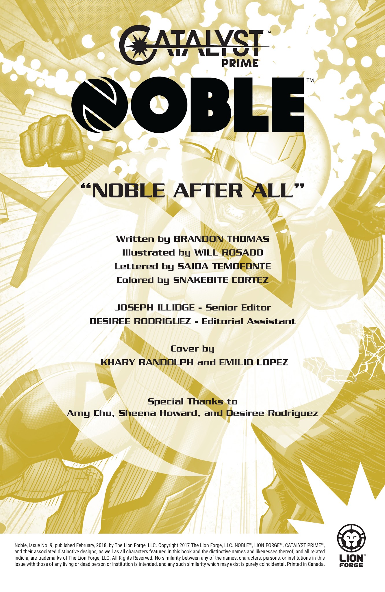 Read online Noble comic -  Issue #9 - 2