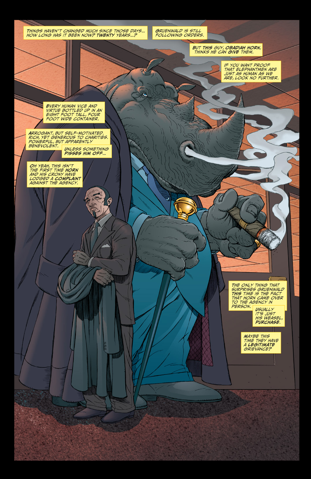 Read online Elephantmen comic -  Issue #25 - 13