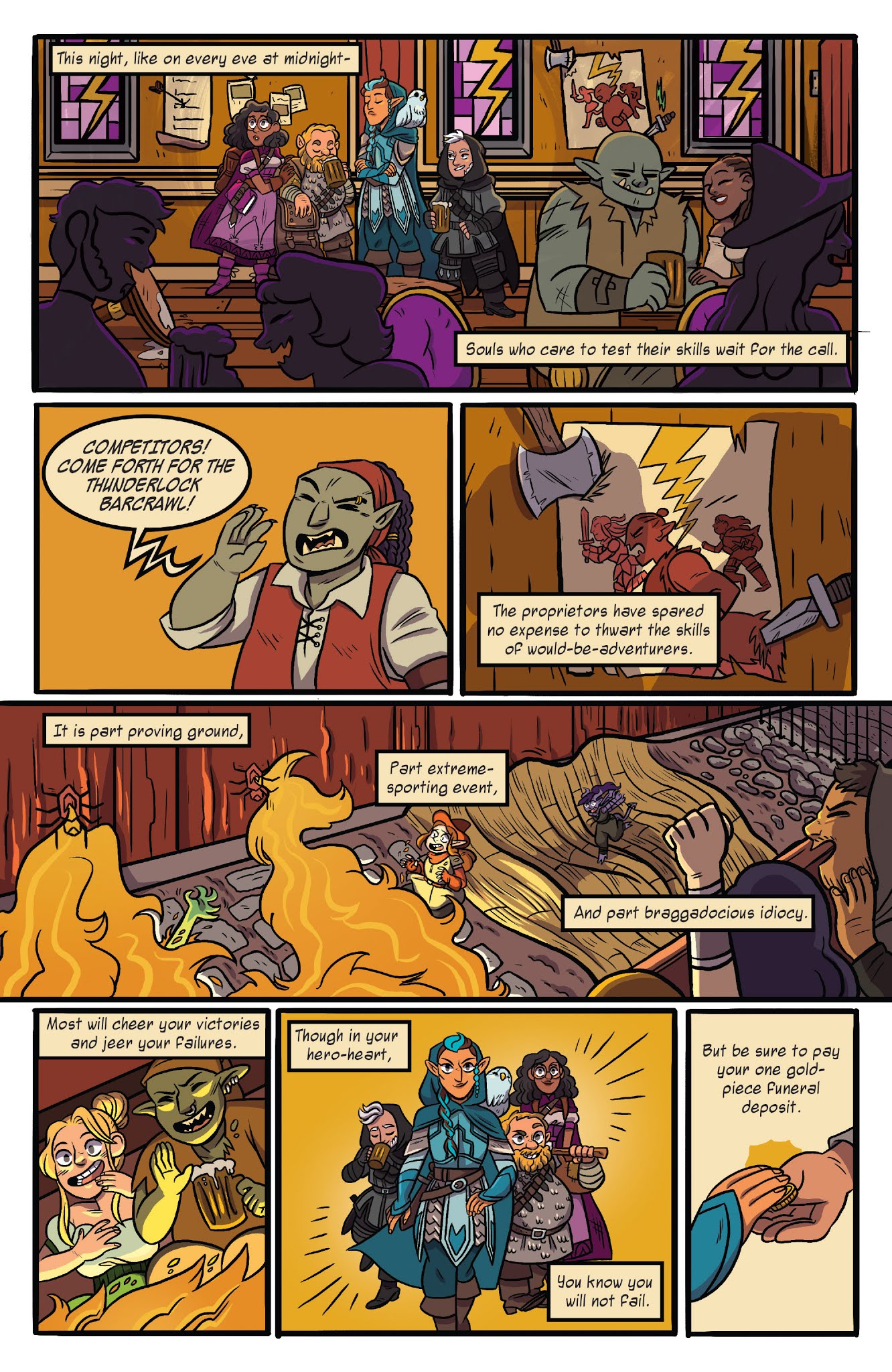 Read online Rolled & Told comic -  Issue #0 - 4