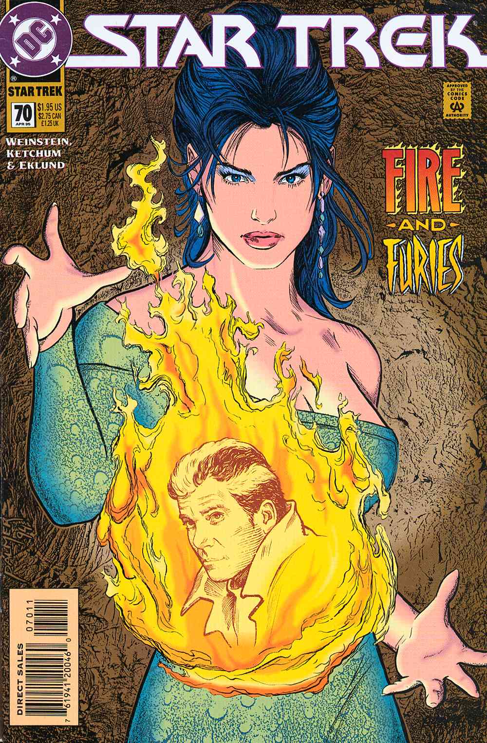 Read online Star Trek (1989) comic -  Issue #70 - 1