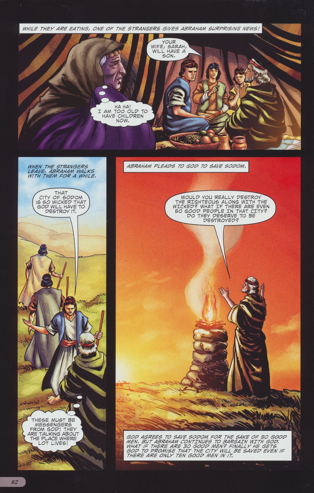 Read online The Action Bible comic -  Issue # TPB 1 - 56