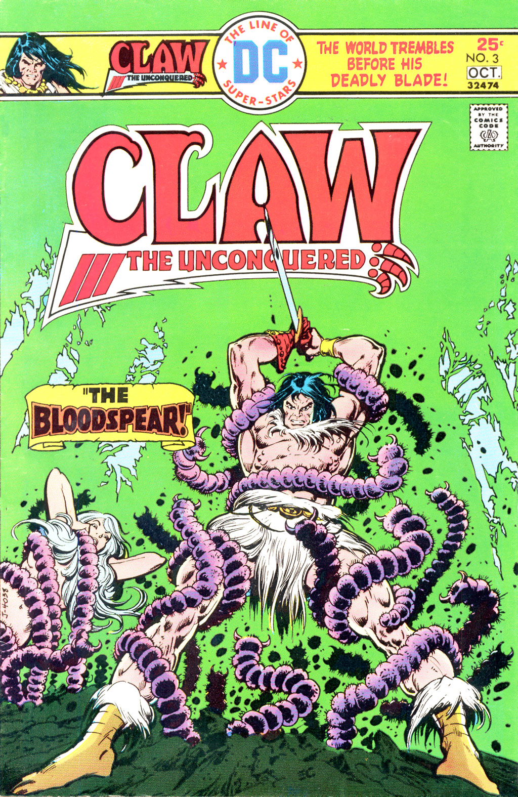 Read online Claw  The Unconquered comic -  Issue #3 - 1