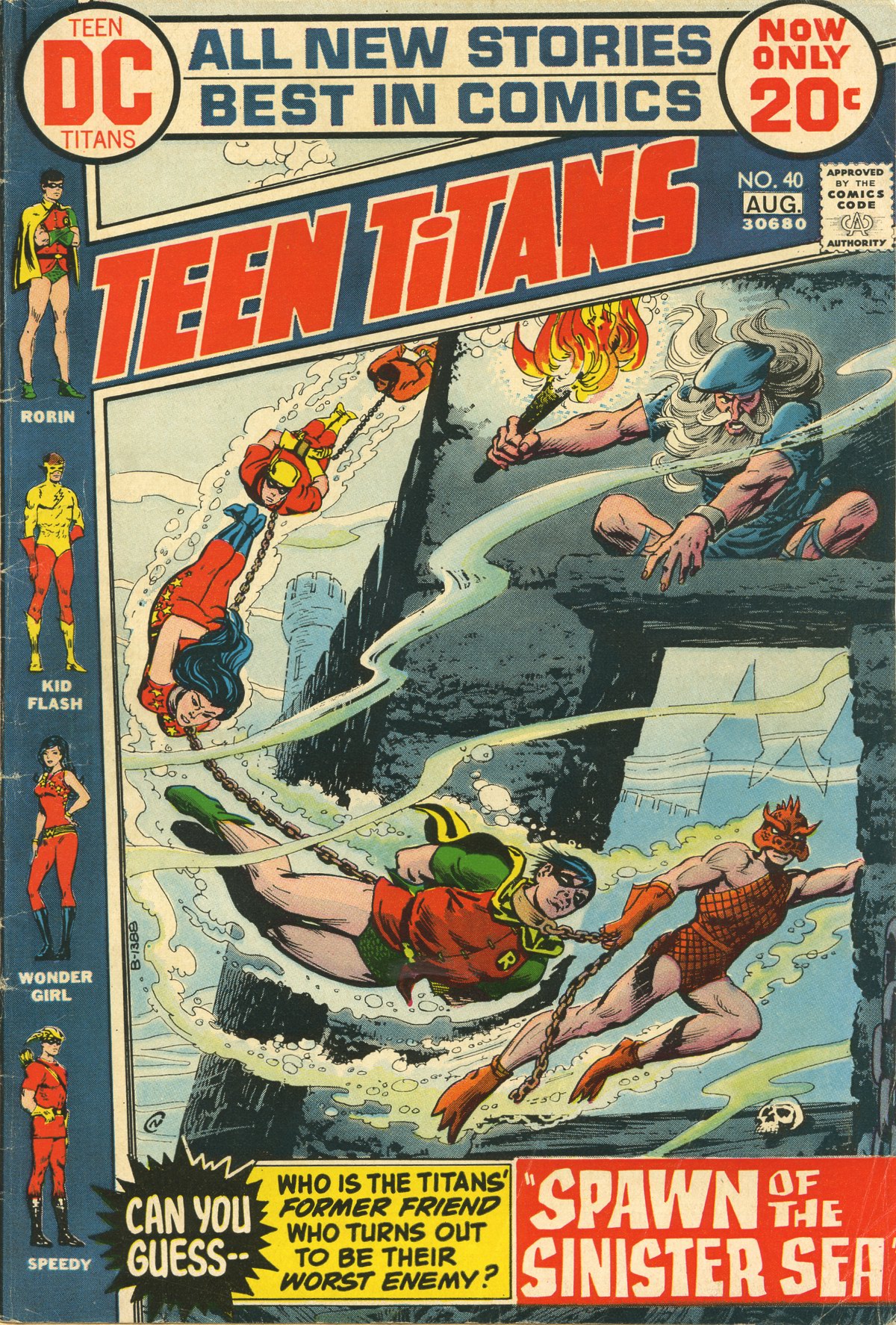Read online Teen Titans (1966) comic -  Issue #40 - 1