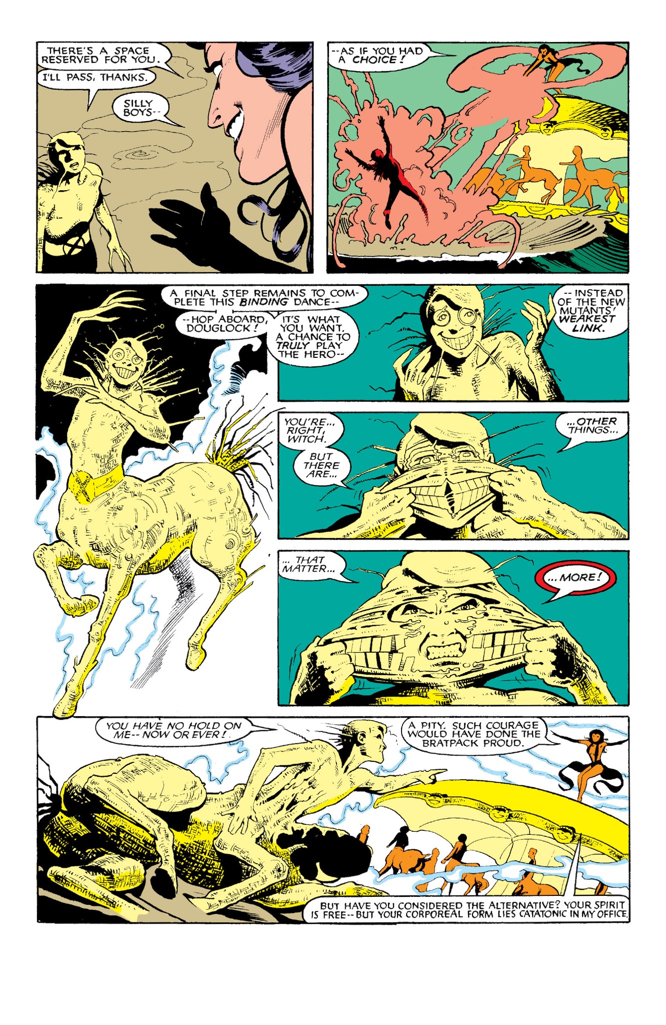 Read online New Mutants Classic comic -  Issue # TPB 6 - 135