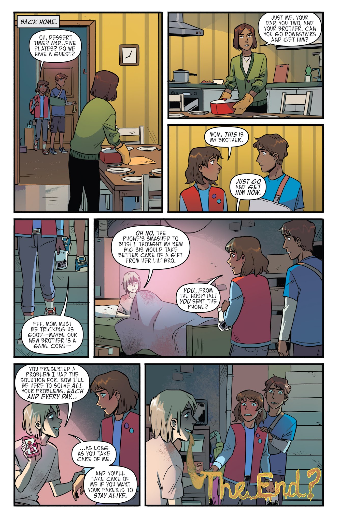 Read online Goosebumps: Download and Die comic -  Issue #3 - 22