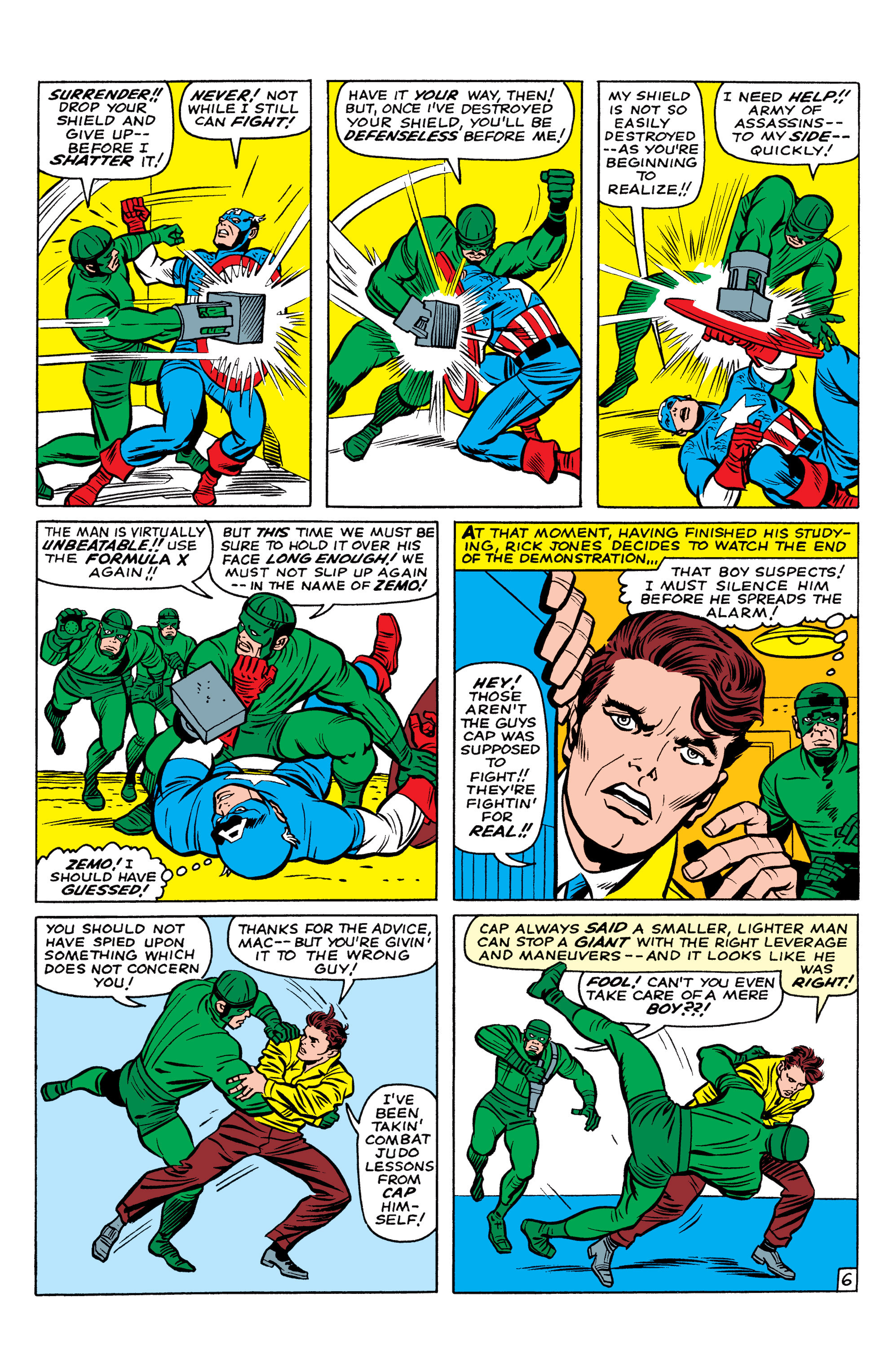 Read online Marvel Masterworks: Captain America comic -  Issue # TPB 1 (Part 1) - 23