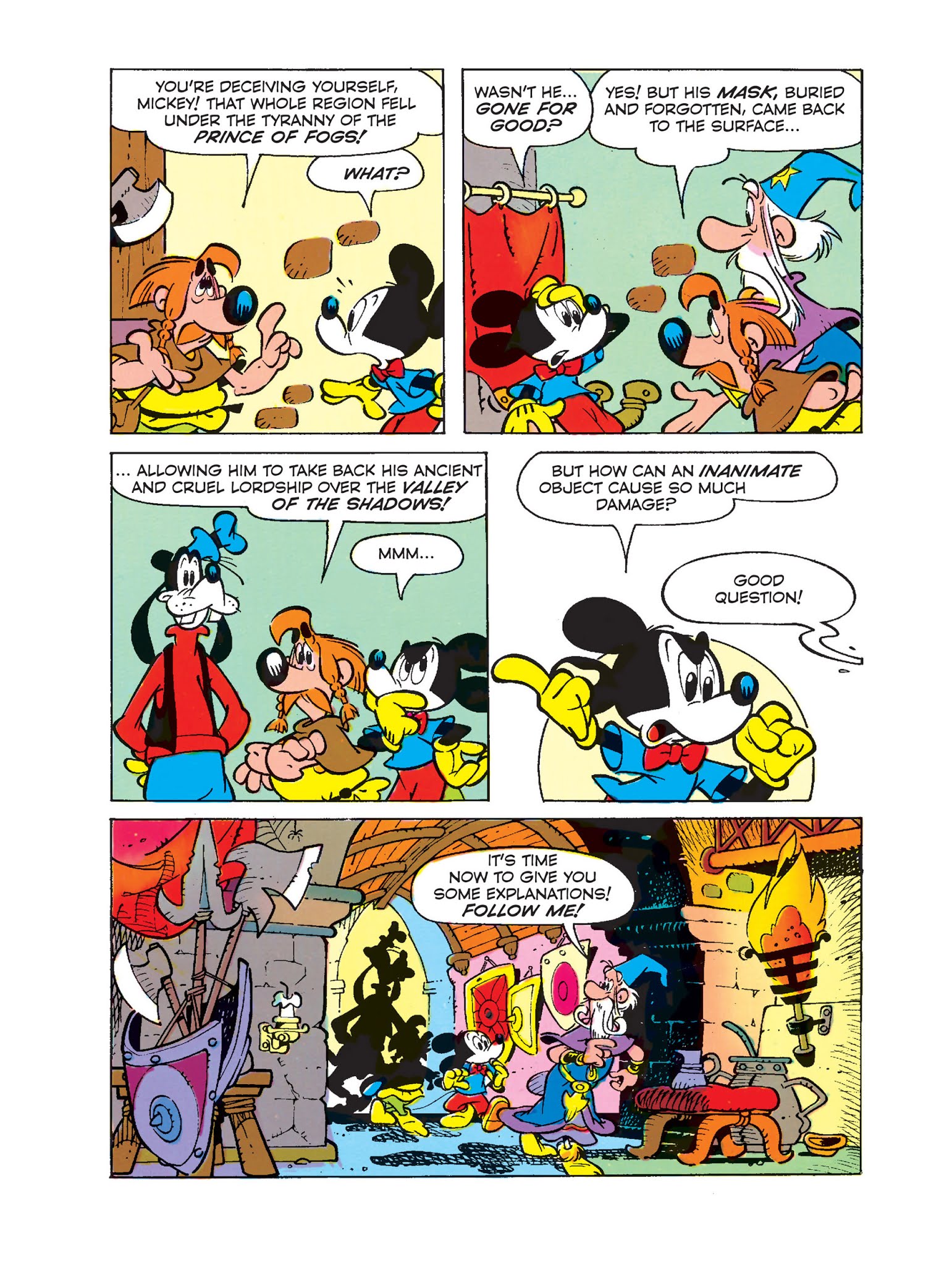 Read online Mickey Mouse in the Sword of Ice comic -  Issue #4 - 20