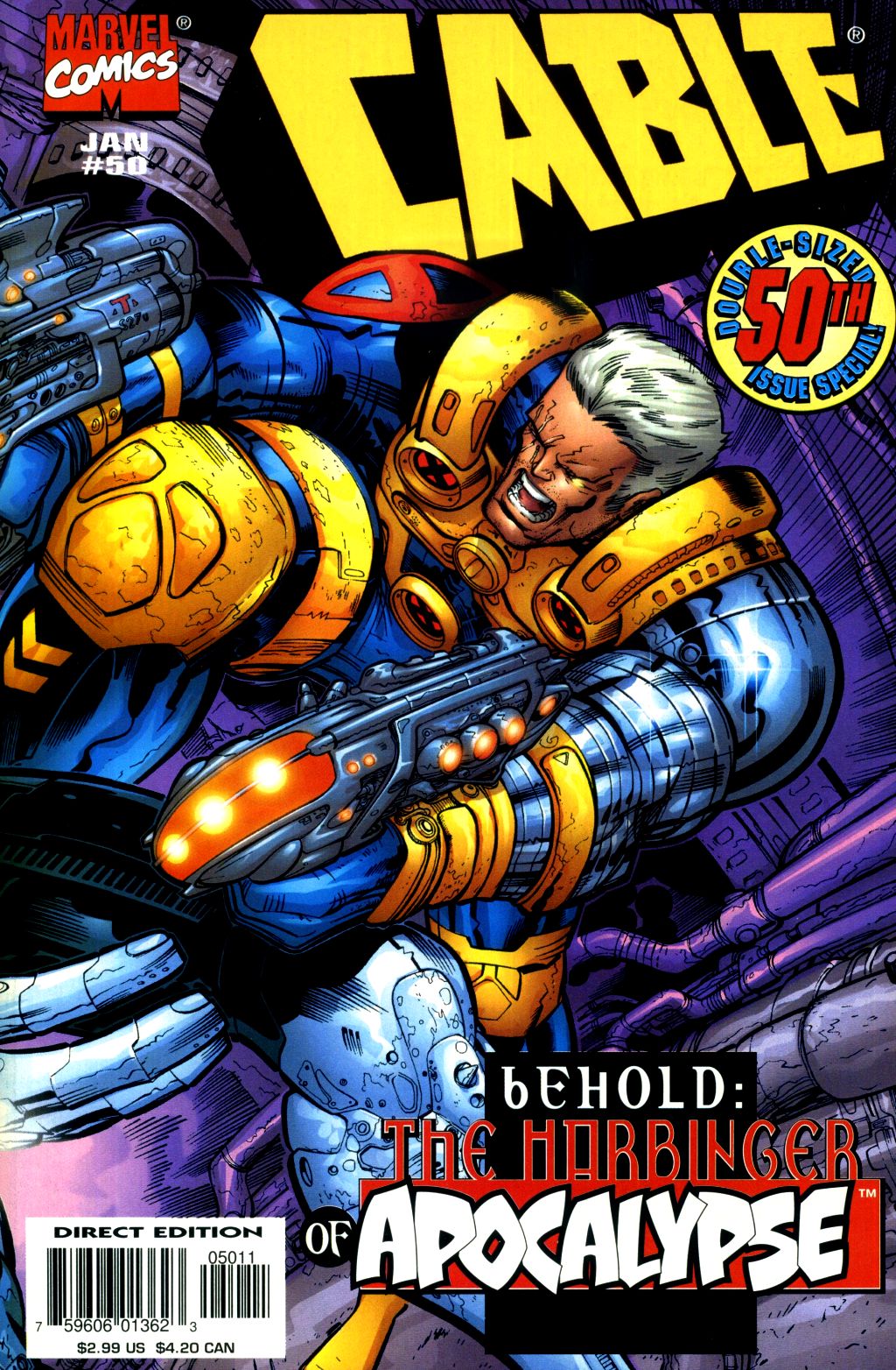 Read online Cable (1993) comic -  Issue #50 - 1