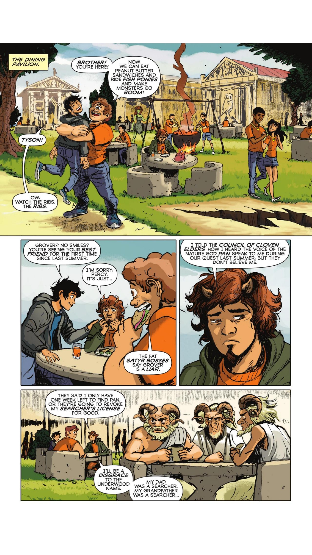 Read online Percy Jackson and the Olympians comic -  Issue # TPB 4 - 13