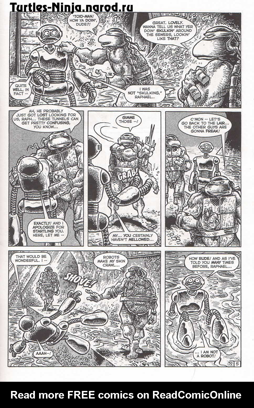 Read online TMNT: Teenage Mutant Ninja Turtles comic -  Issue #5 - 7