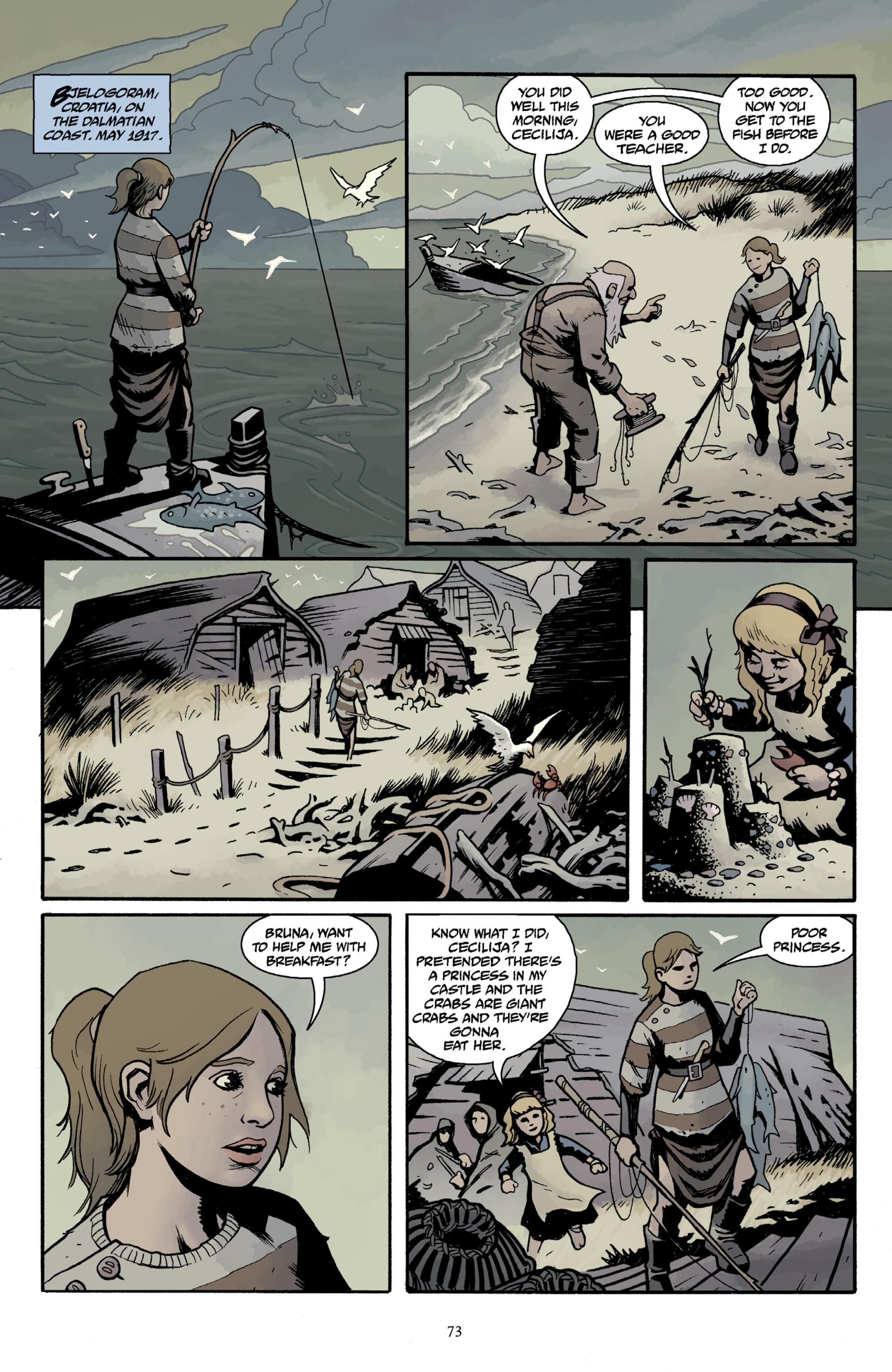 Read online Baltimore Volume 3: A Passing Stranger and Other Stories comic -  Issue # Full - 75