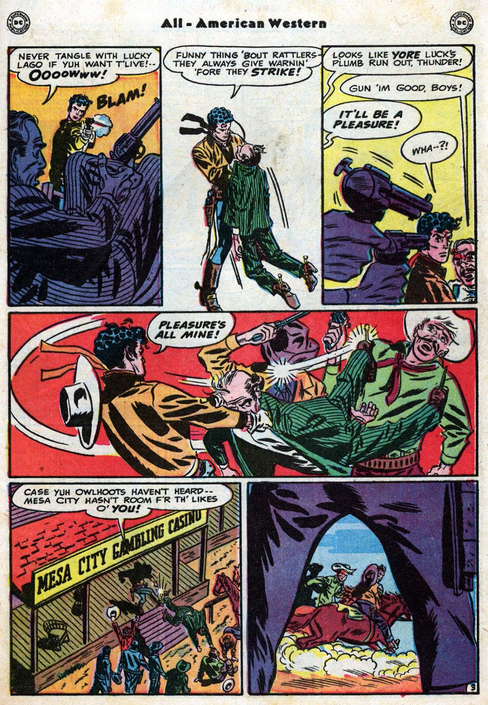 Read online All-American Western comic -  Issue #105 - 5