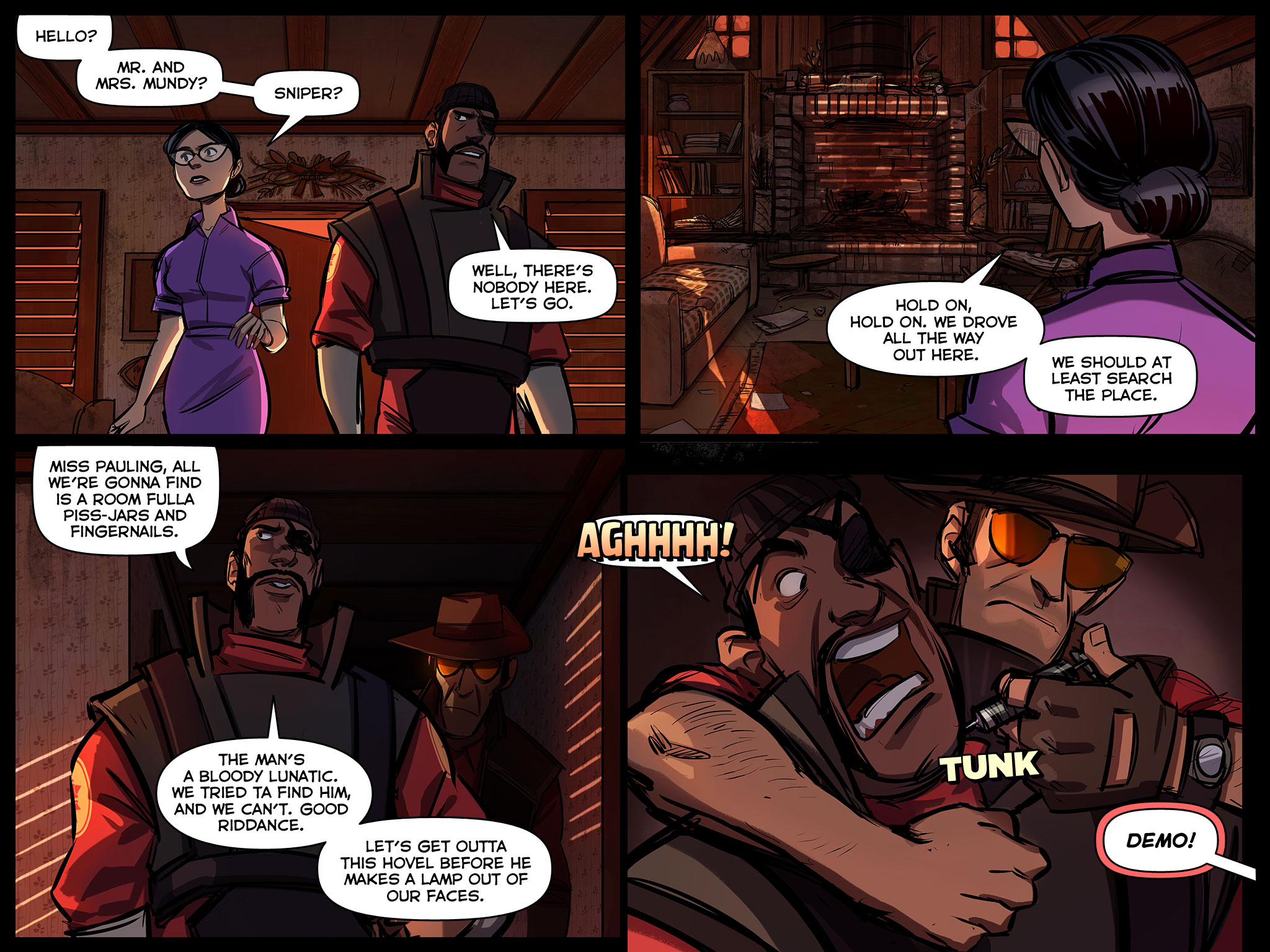 Read online Team Fortress 2 comic -  Issue #4 - 26