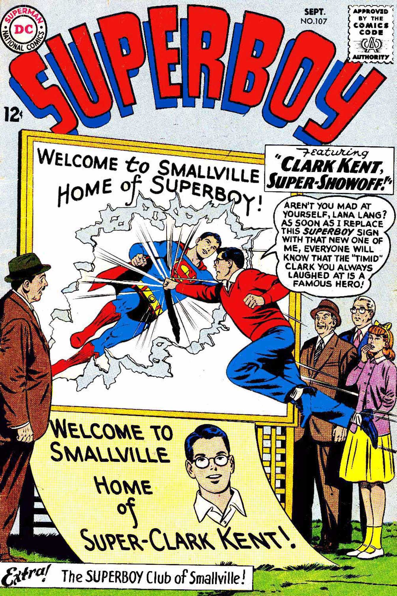 Read online Superboy (1949) comic -  Issue #107 - 1