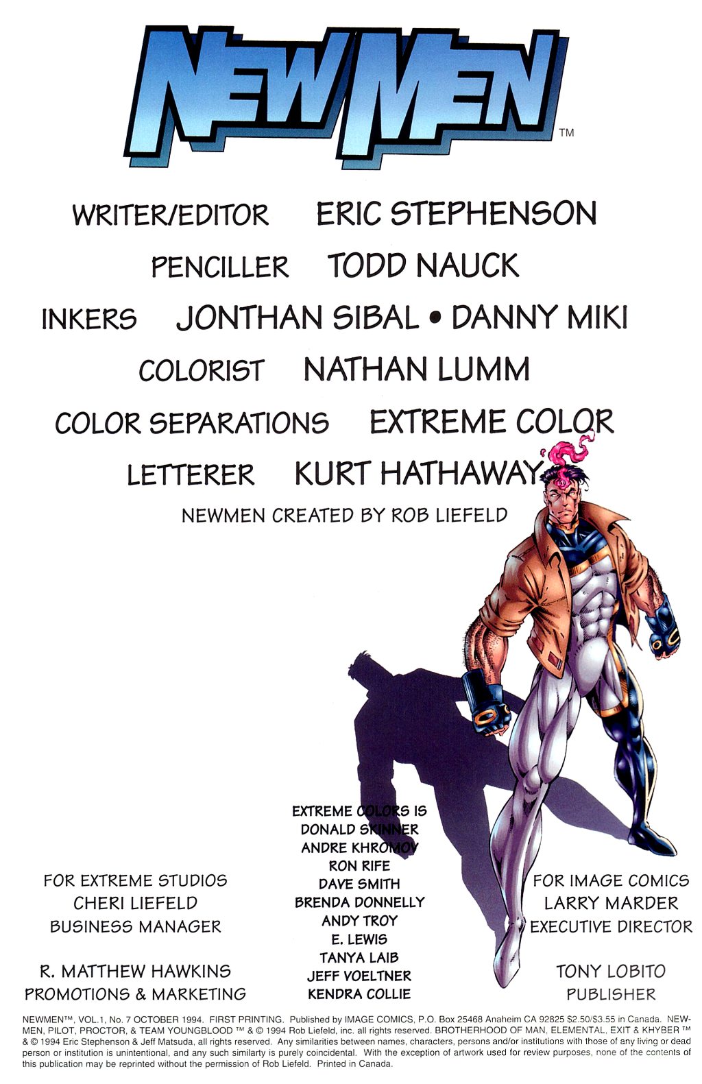 Read online NewMen comic -  Issue #7 - 2