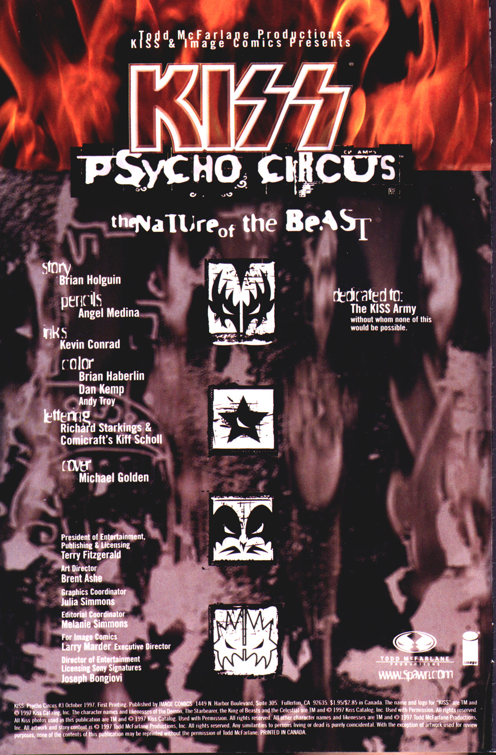 Read online KISS: Psycho Circus comic -  Issue #3 - 2