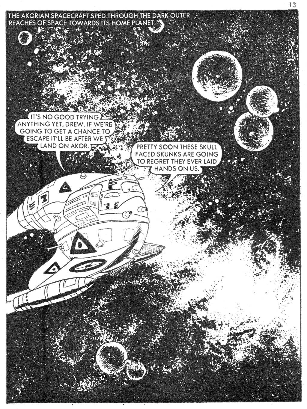 Read online Starblazer comic -  Issue #6 - 13