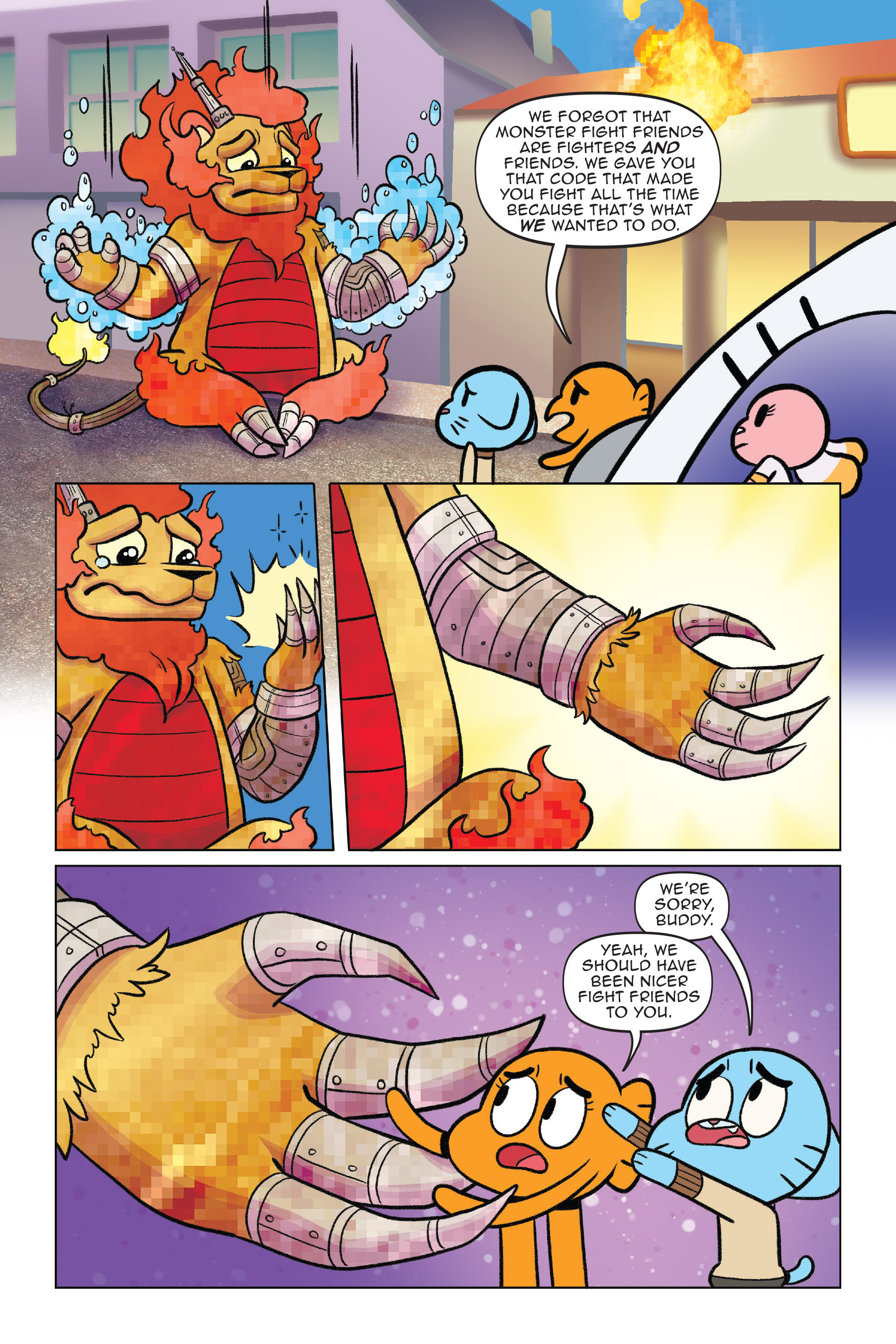 Read online The Amazing World of Gumball: Cheat Code comic -  Issue # Full - 103