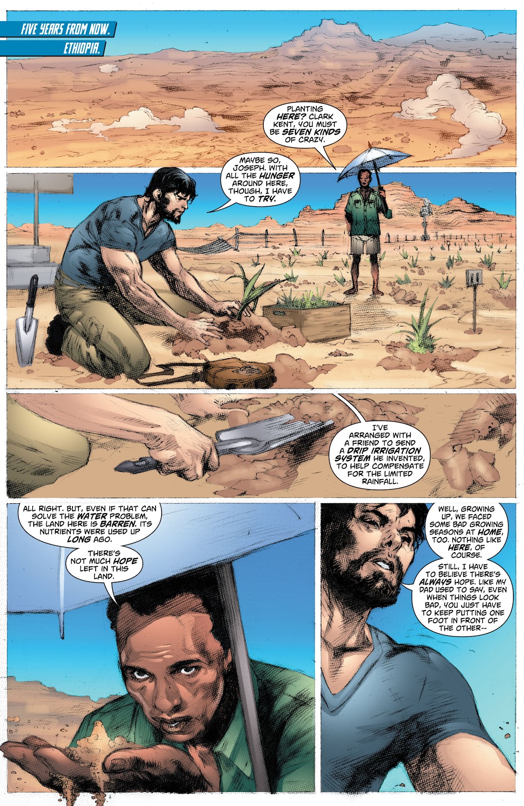 Action Comics: Futures End issue Full - Page 2
