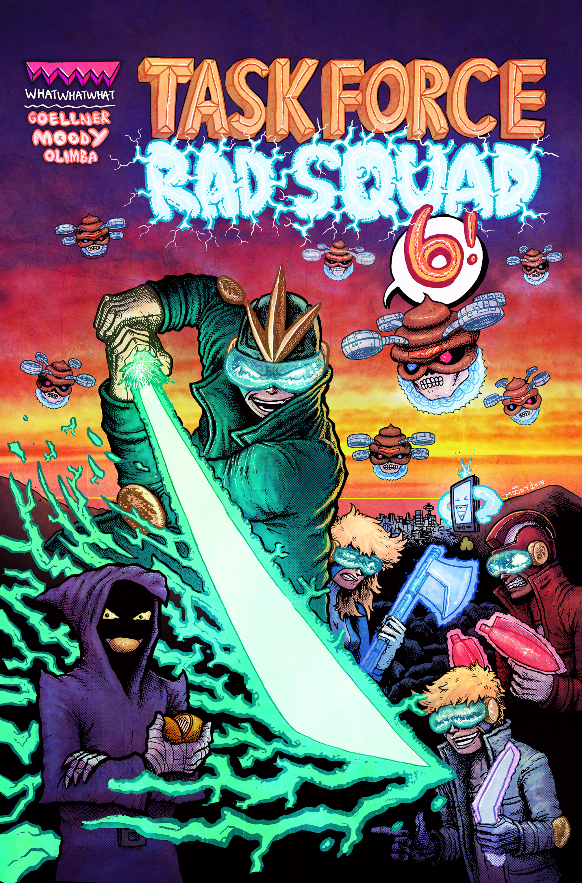 Read online Task Force Rad Squad comic -  Issue #6 - 1