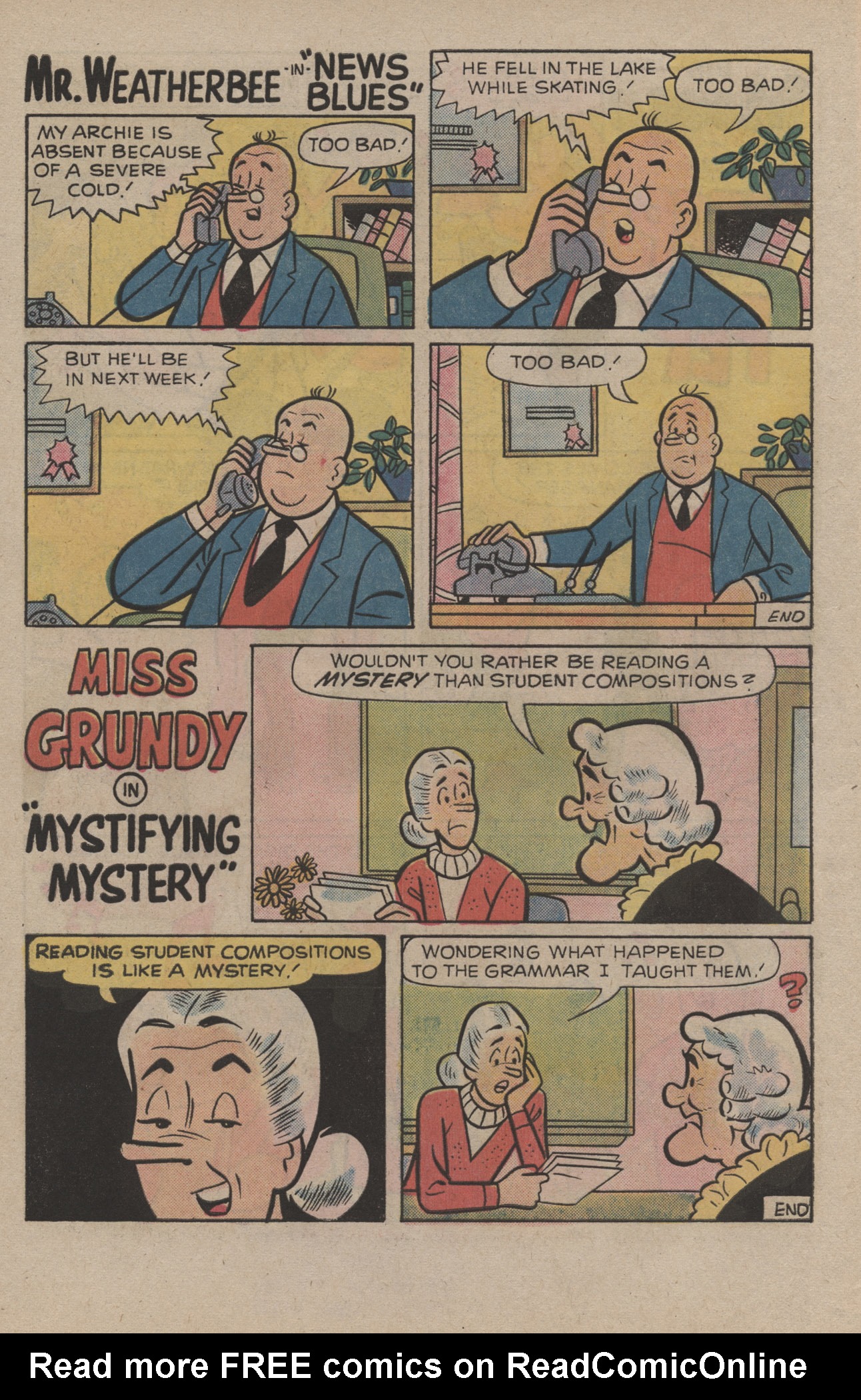 Read online Archie's Joke Book Magazine comic -  Issue #220 - 6
