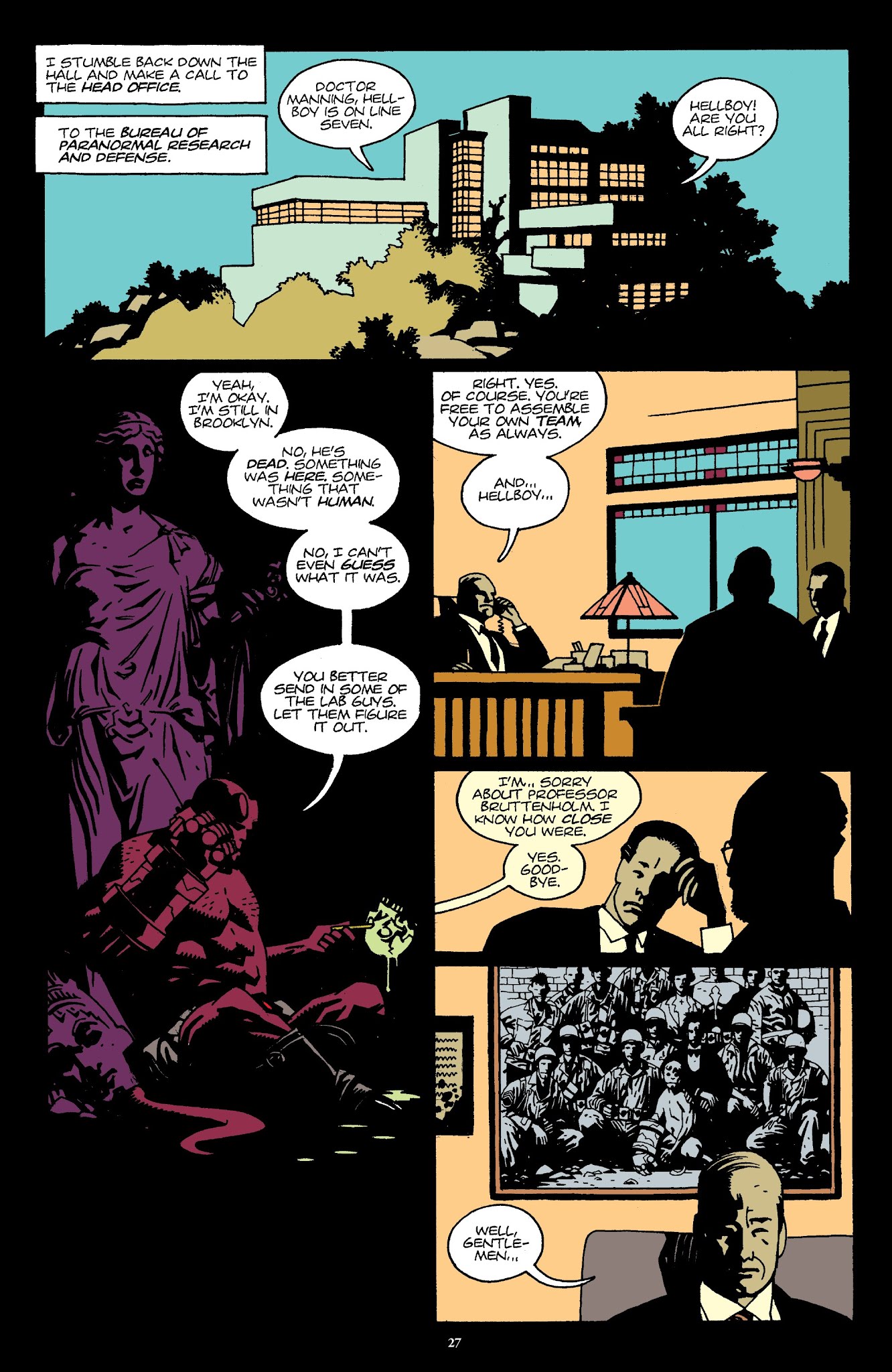 Read online Hellboy Omnibus comic -  Issue # TPB 1 (Part 1) - 28