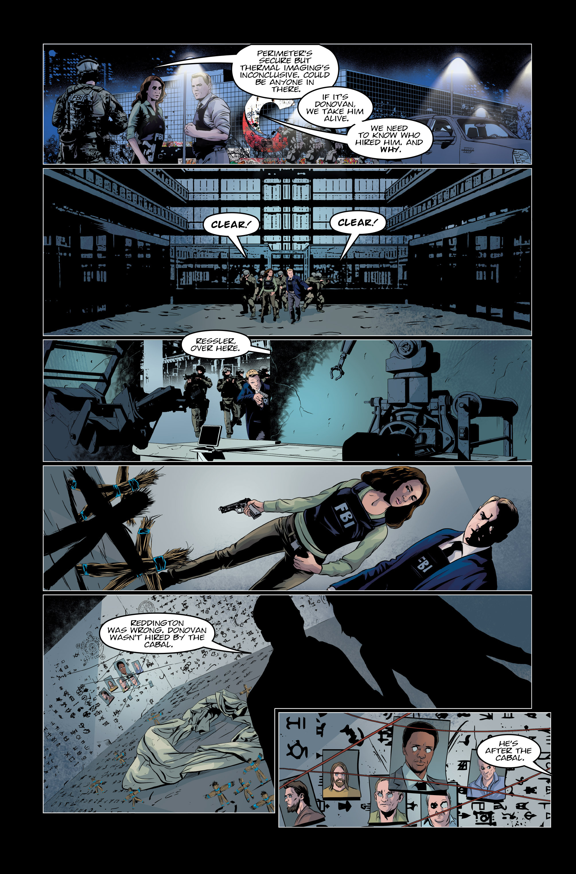 Read online The Blacklist comic -  Issue #7 - 22