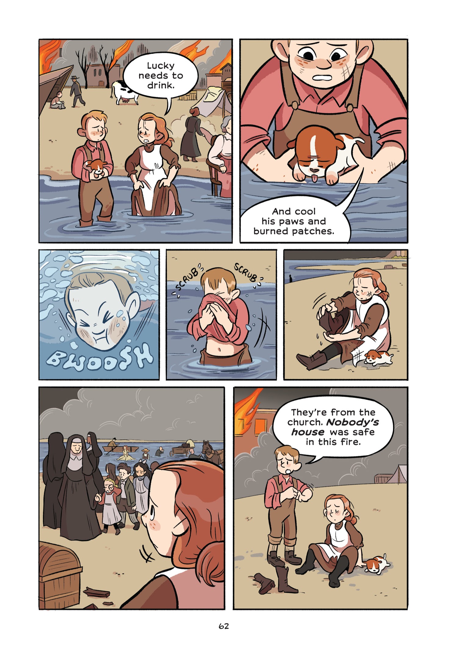Read online History Comics comic -  Issue # The Great Chicago Fire: Rising From the Ashes - 71