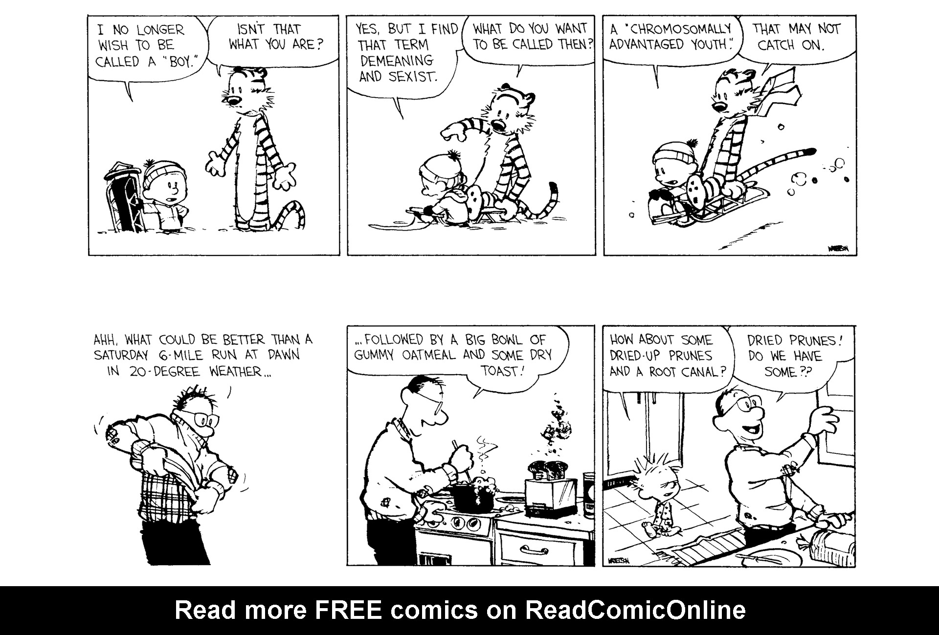 Read online Calvin and Hobbes comic -  Issue #10 - 153