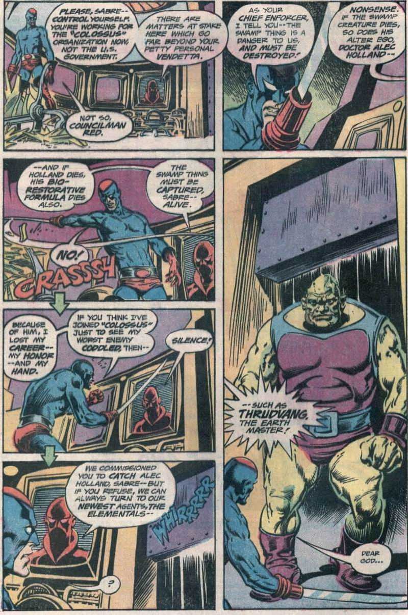 Read online Swamp Thing (1972) comic -  Issue #23 - 3