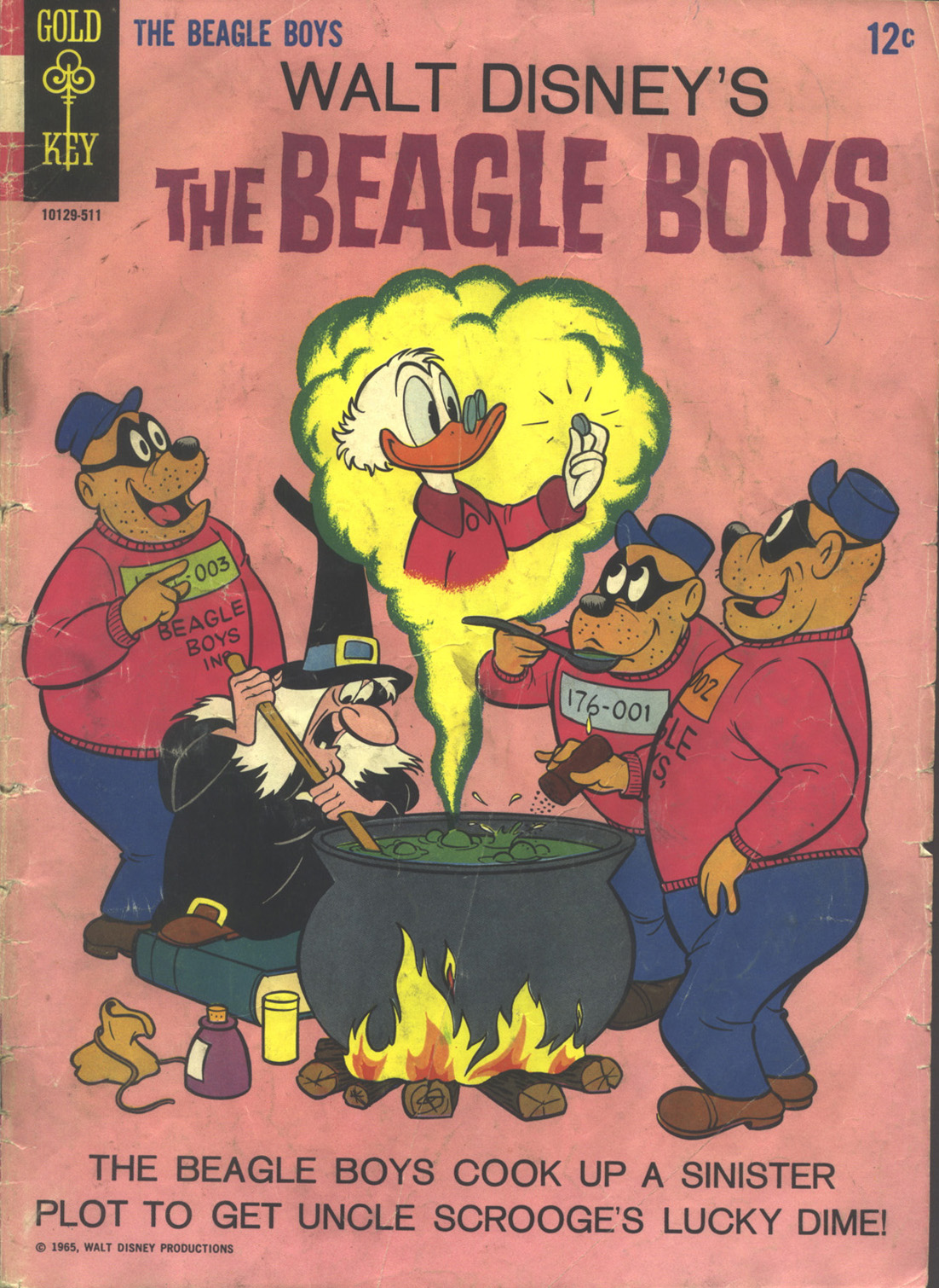 Read online Walt Disney THE BEAGLE BOYS comic -  Issue #2 - 1