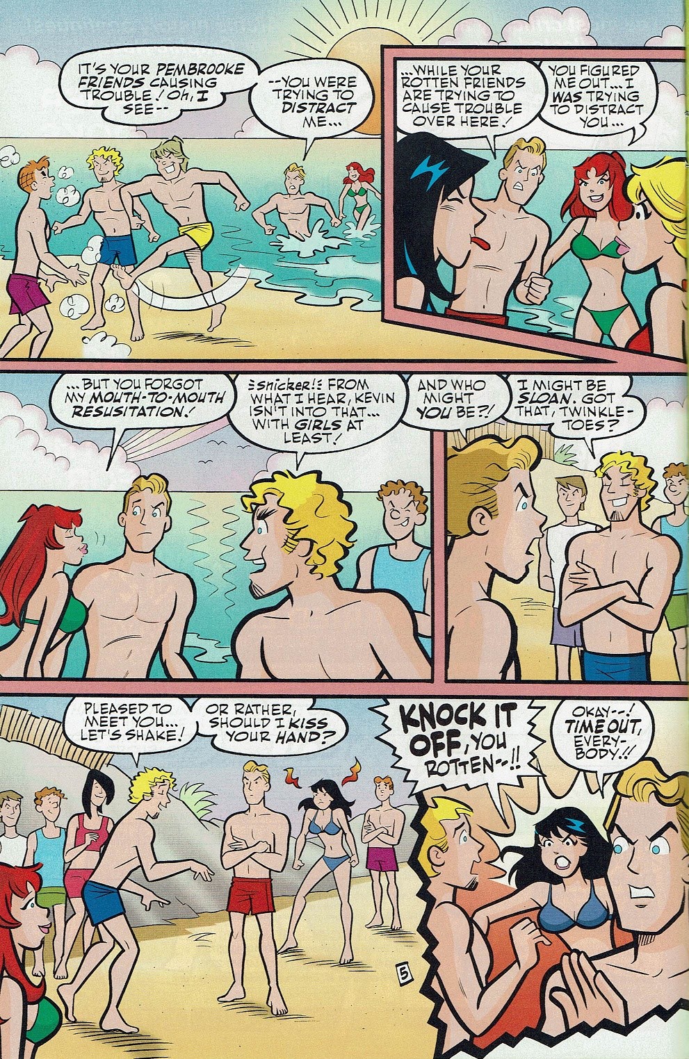 Read online Kevin Keller comic -  Issue #3 - 9