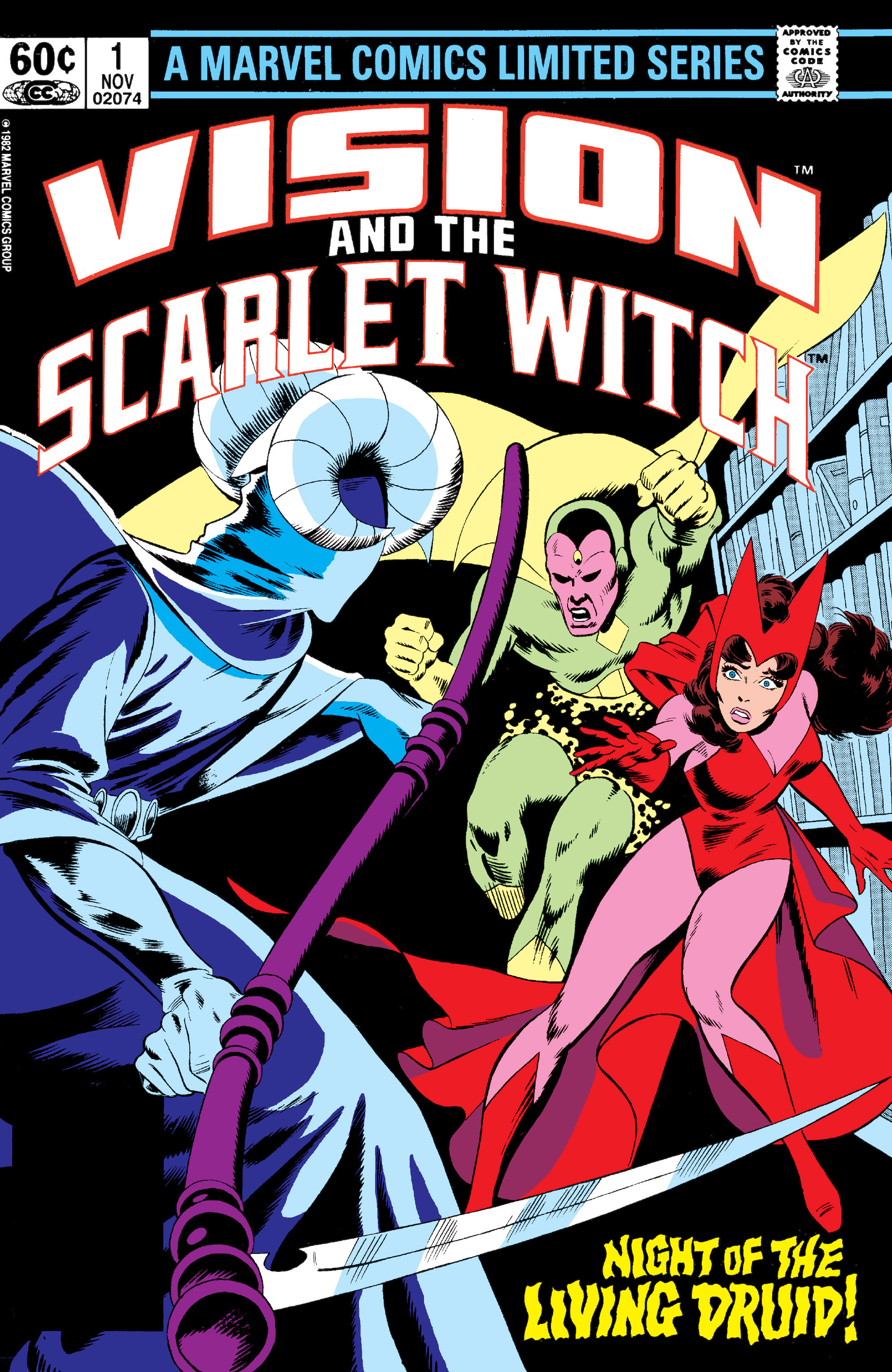 Read online The Vision and the Scarlet Witch (1982) comic -  Issue #1 - 1