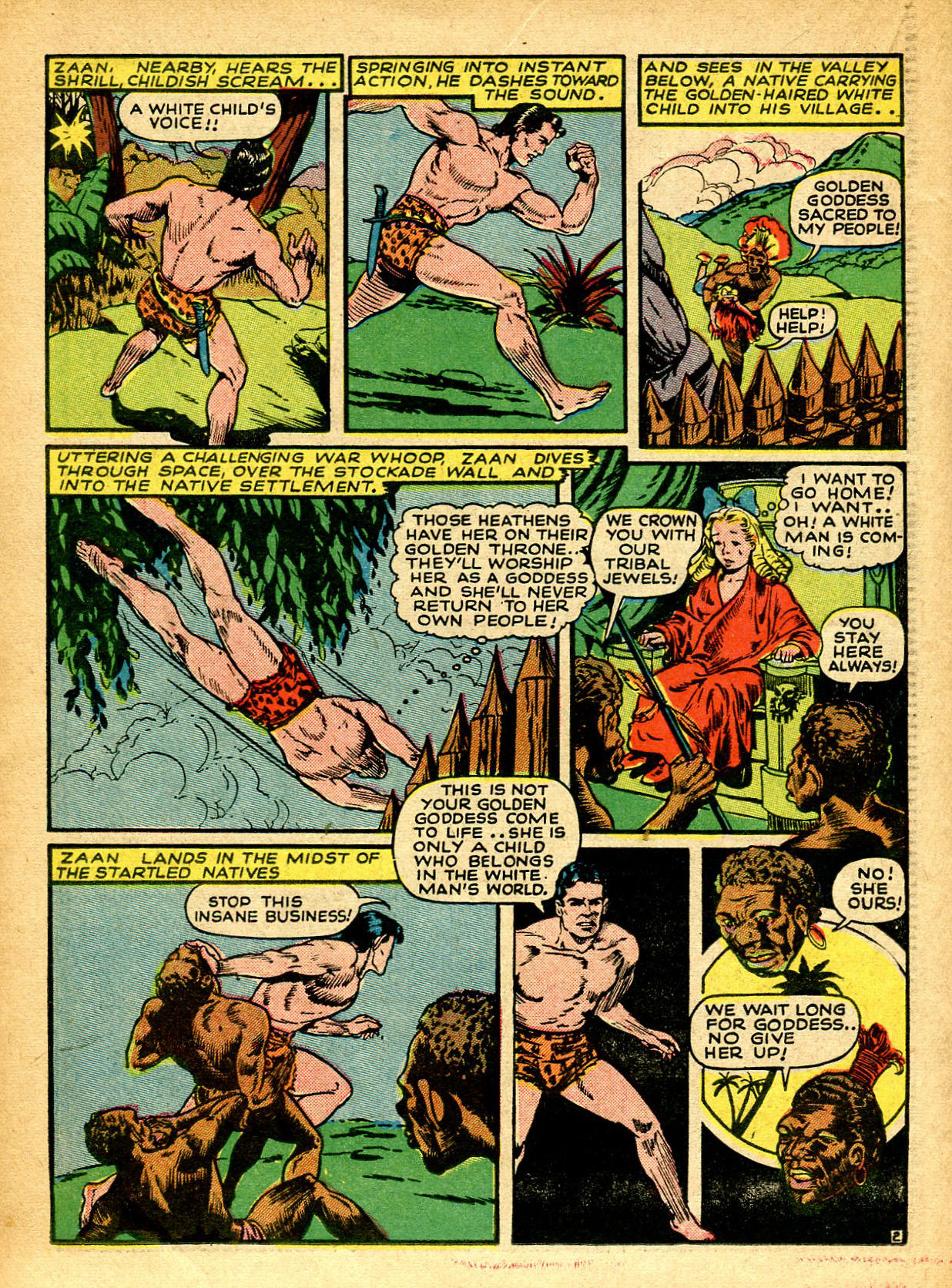 Read online Captain Flight Comics comic -  Issue #7 - 30