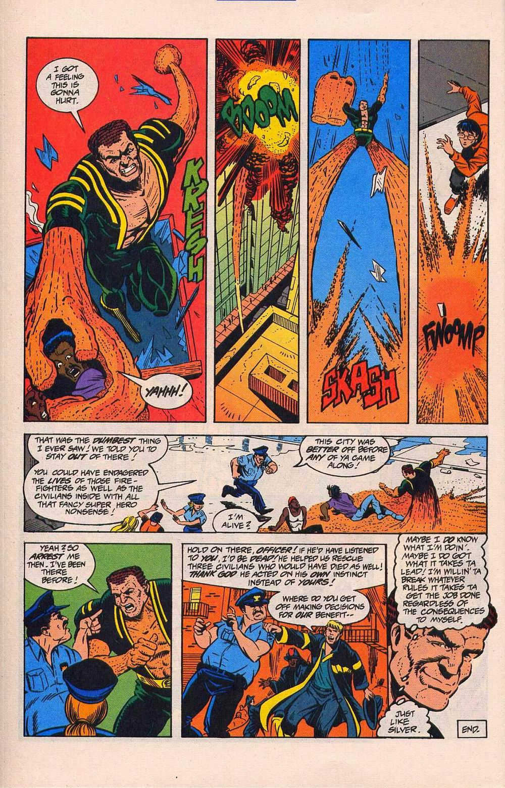 Read online Silver Sable and the Wild Pack comic -  Issue #23 - 23