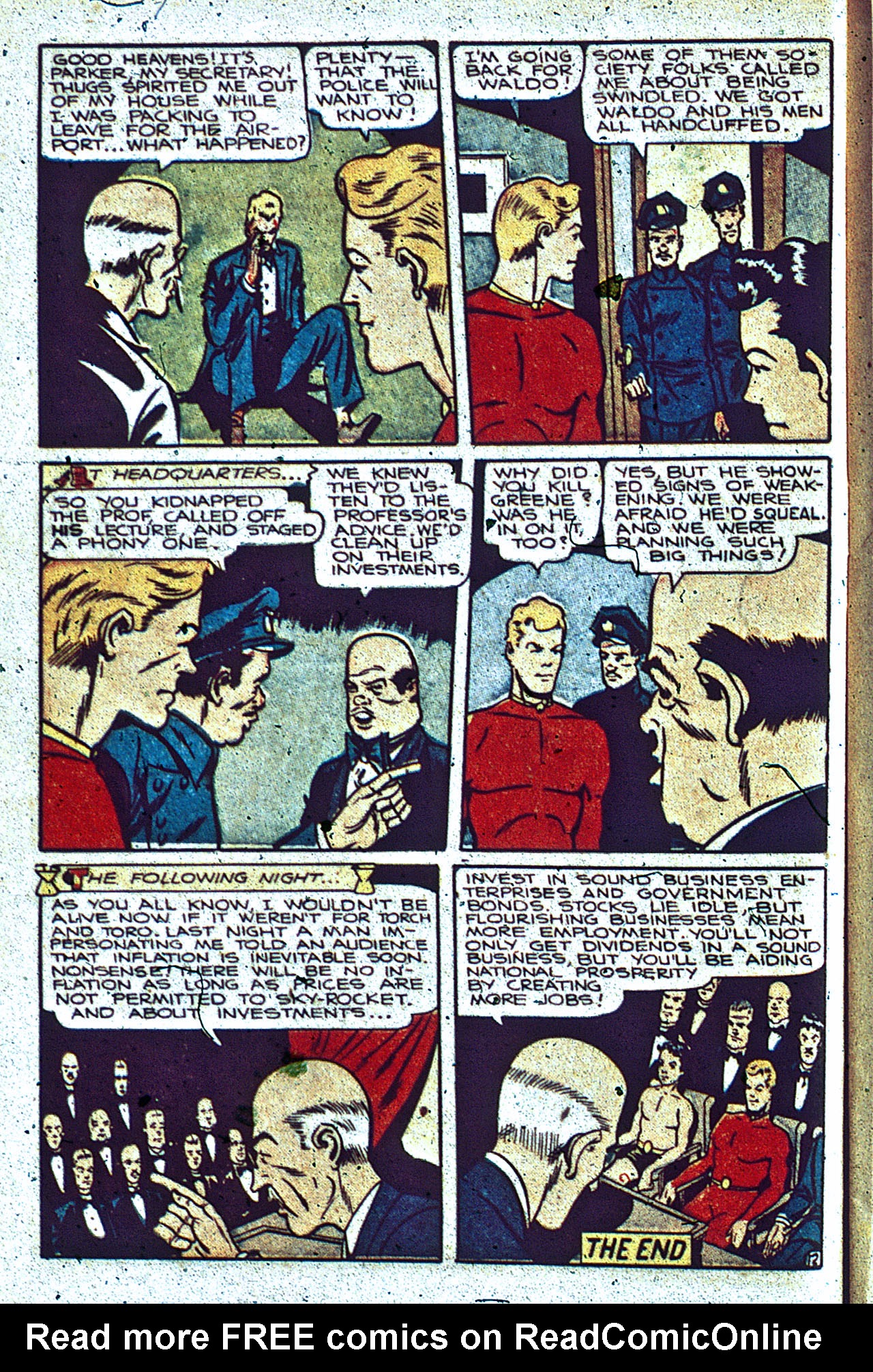 Read online The Human Torch (1940) comic -  Issue #23 - 14