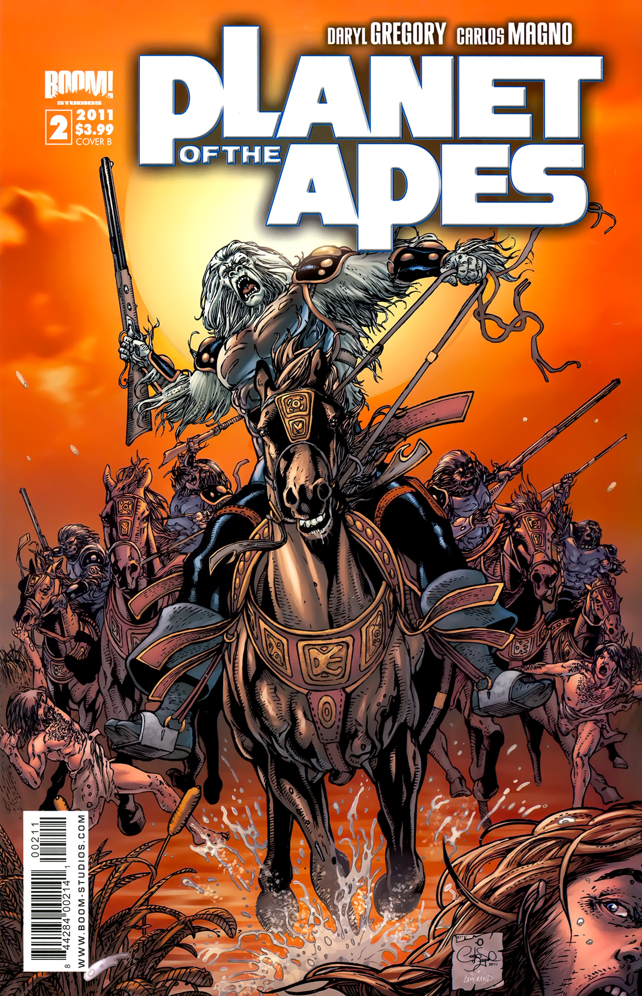 Read online Planet of the Apes (2011) comic -  Issue #2 - 2