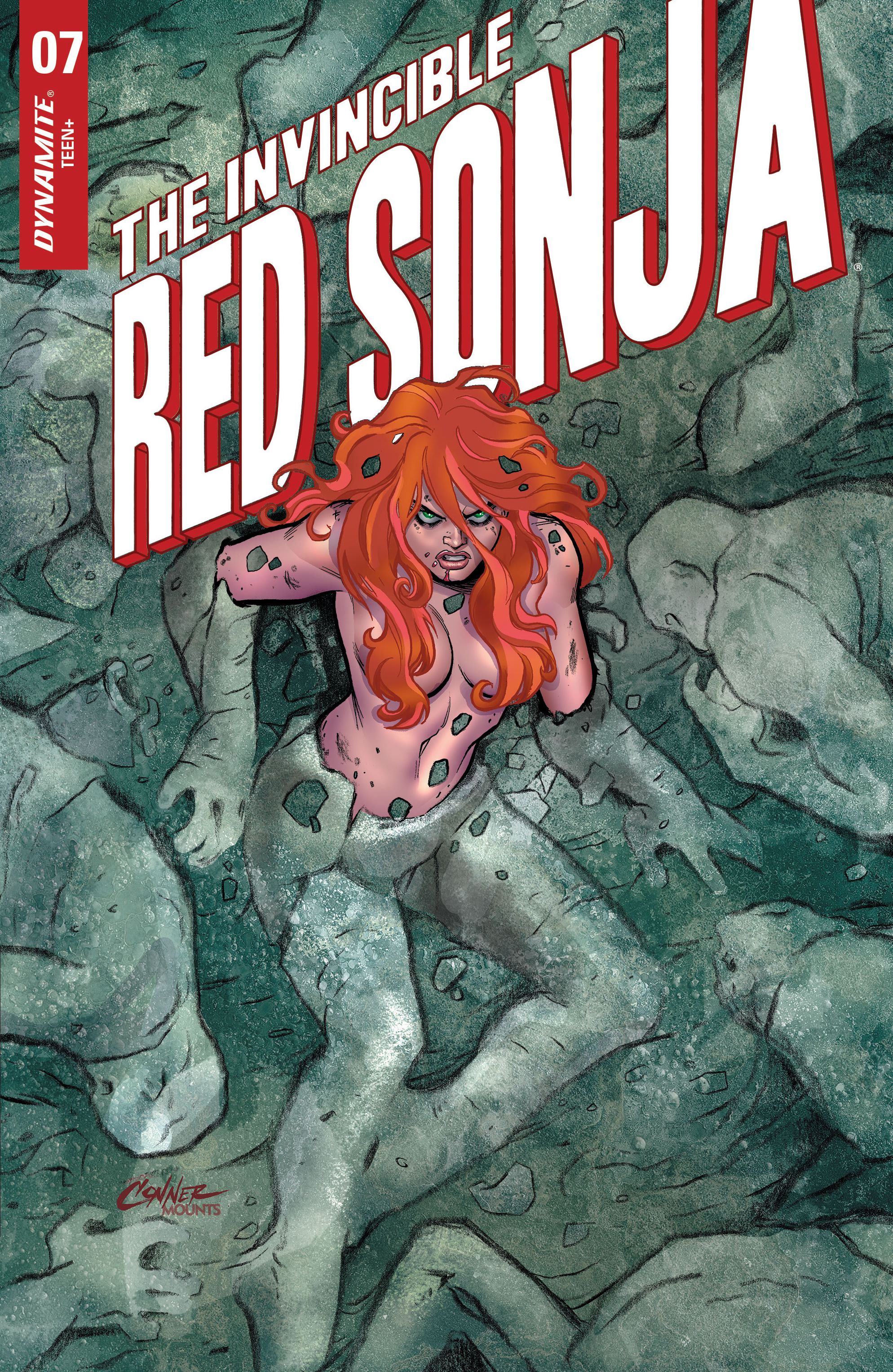 Read online The Invincible Red Sonja comic -  Issue #7 - 1