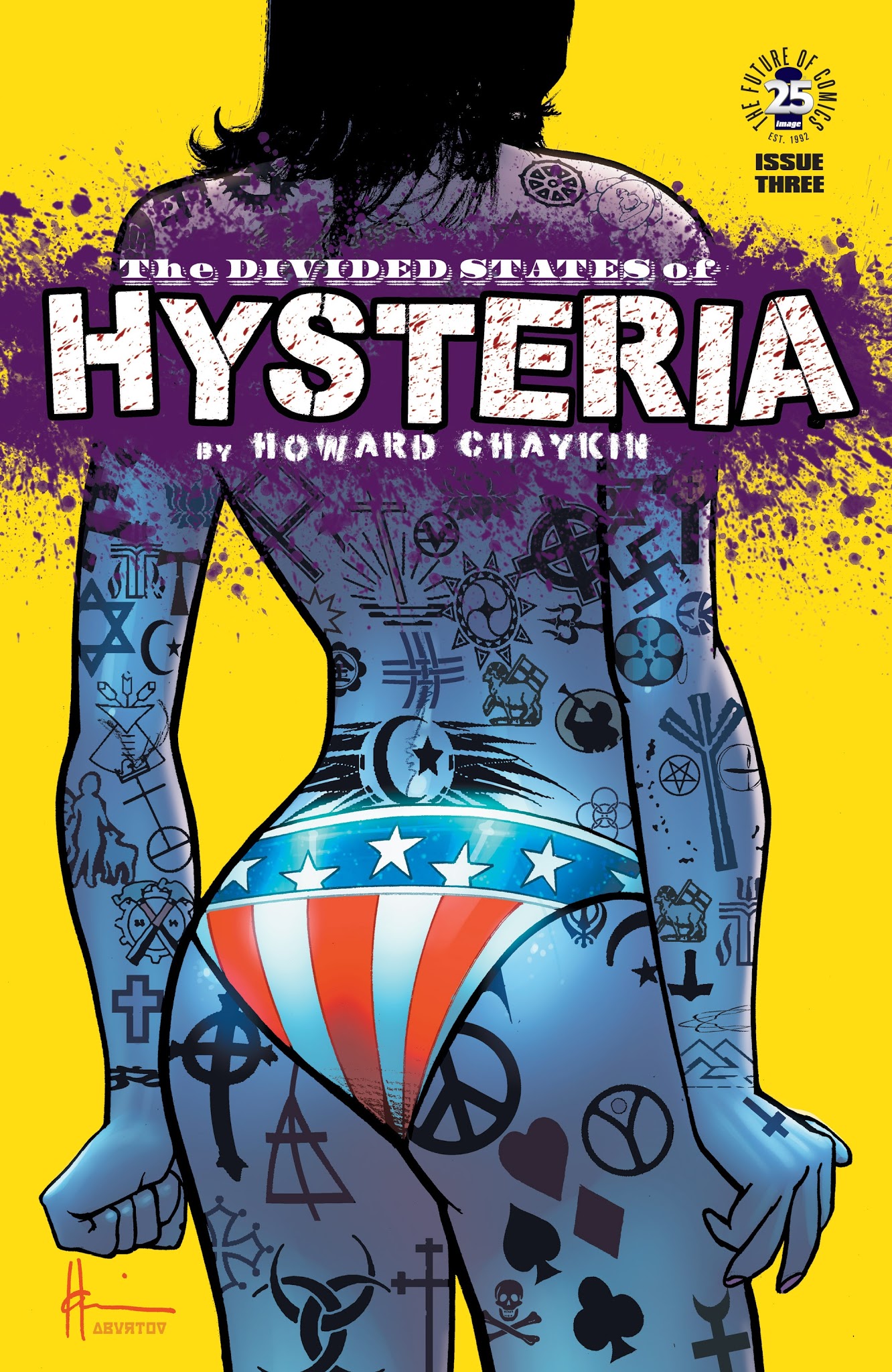 Read online The Divided States of Hysteria comic -  Issue #3 - 1