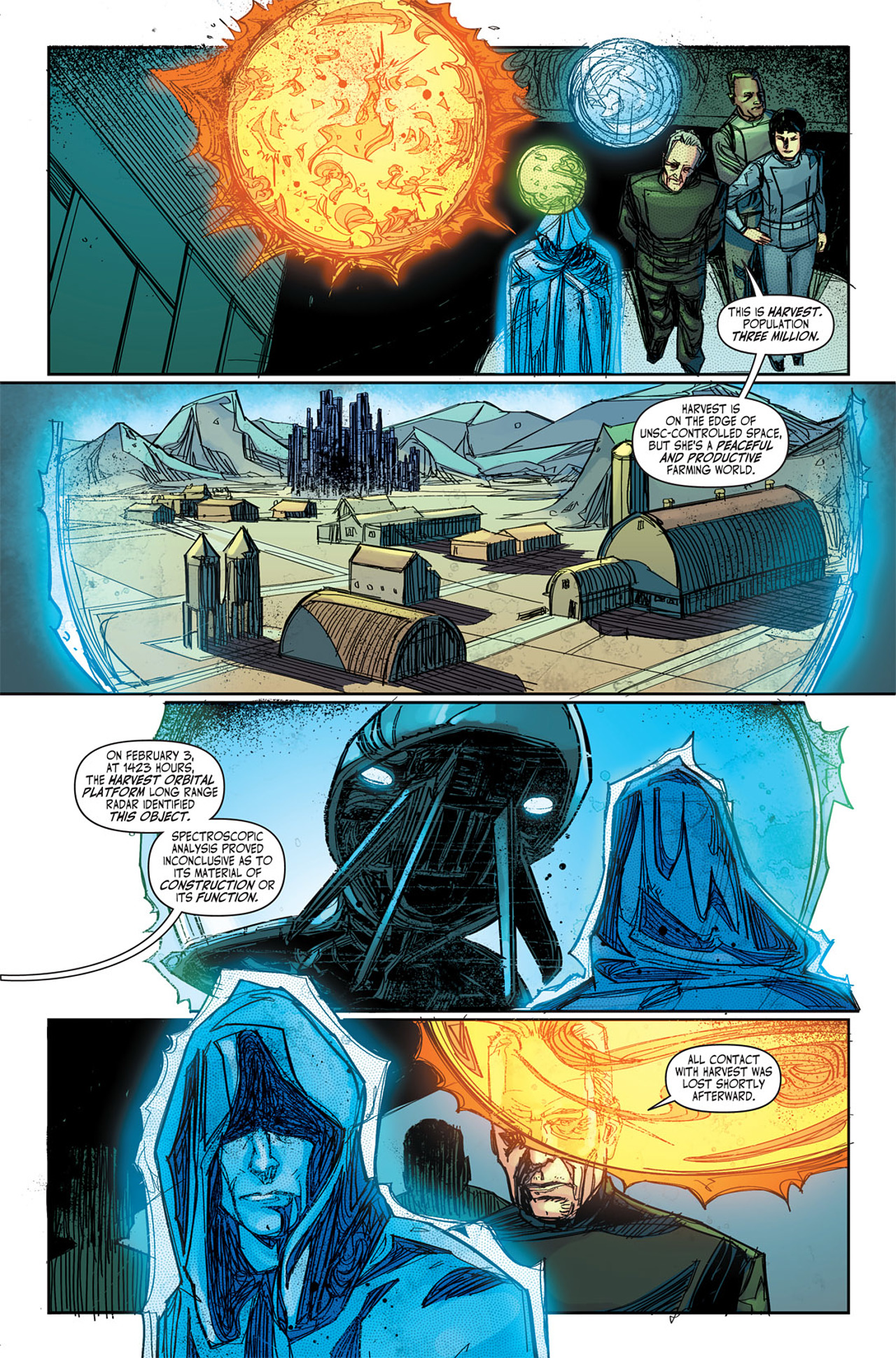 Read online Halo: Fall Of Reach - Boot Camp comic -  Issue # Full - 101