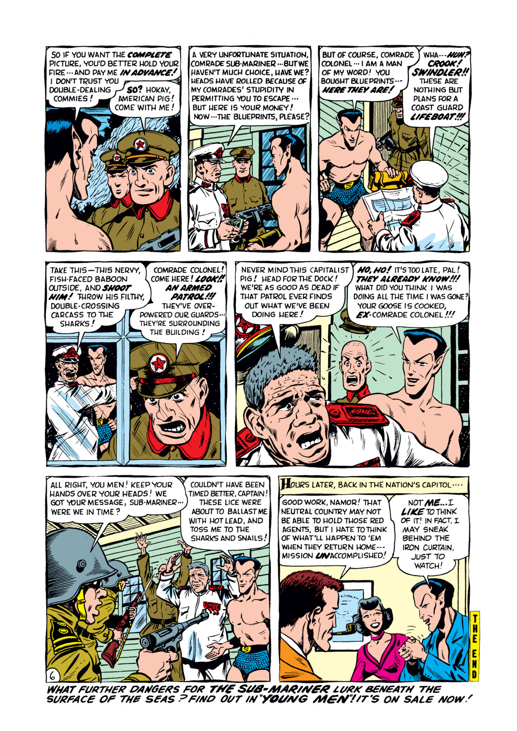 Read online Sub-Mariner Comics comic -  Issue #34 - 26