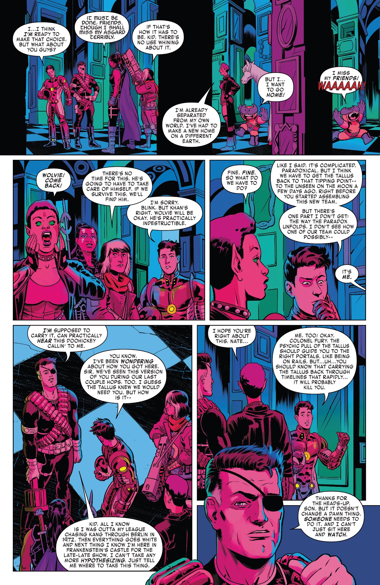 Read online Exiles (2018) comic -  Issue #5 - 8