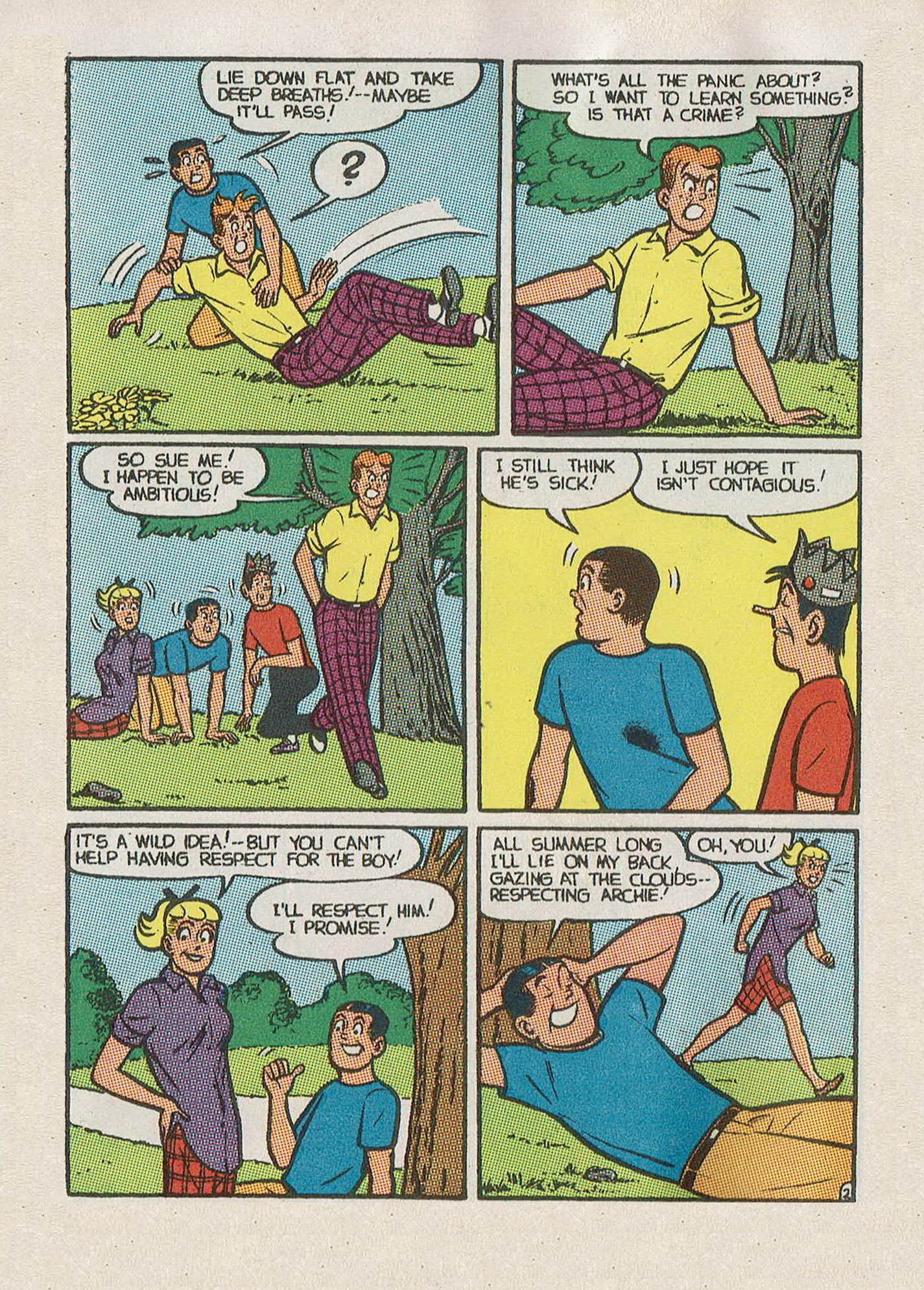 Read online Jughead Jones Comics Digest comic -  Issue #70 - 46