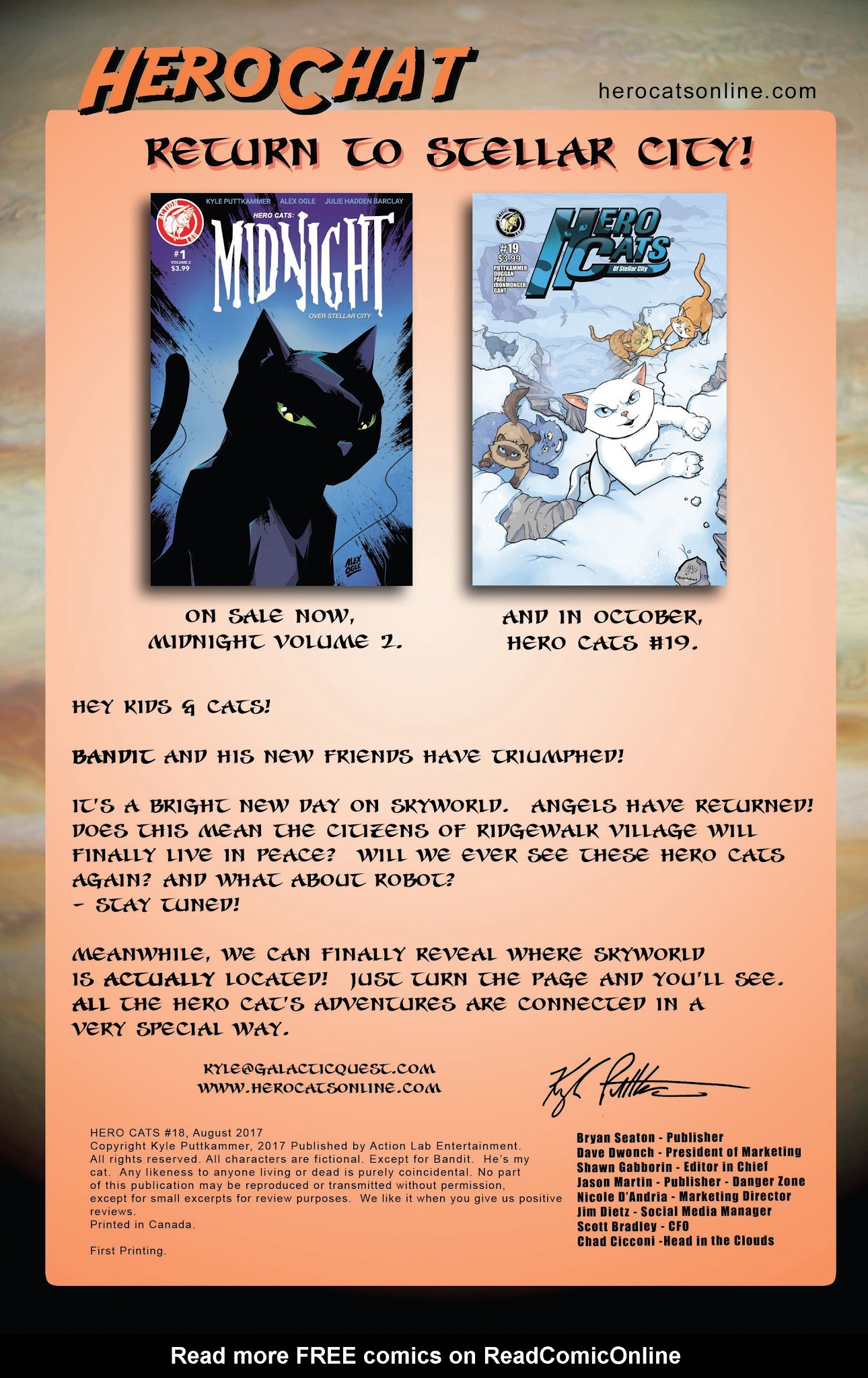 Read online Hero Cats comic -  Issue #18 - 24