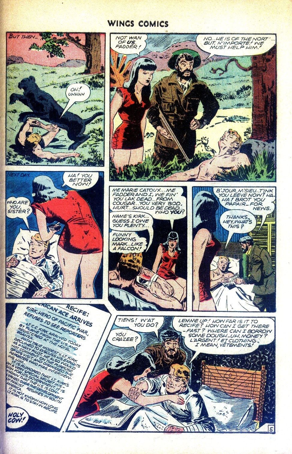 Read online Wings Comics comic -  Issue #68 - 39