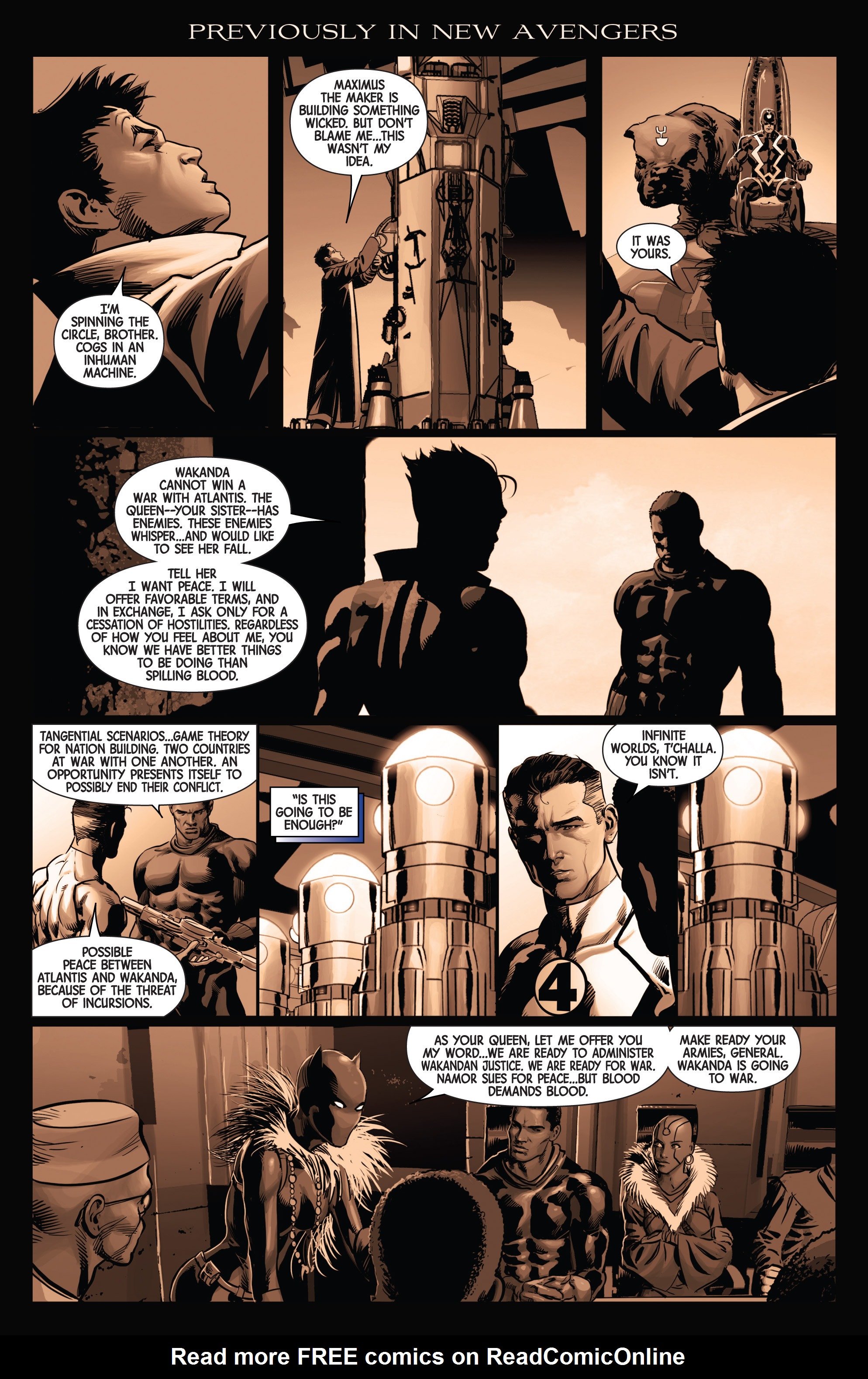 Read online Avengers by Jonathan Hickman Omnibus comic -  Issue # TPB 1 (Part 7) - 43