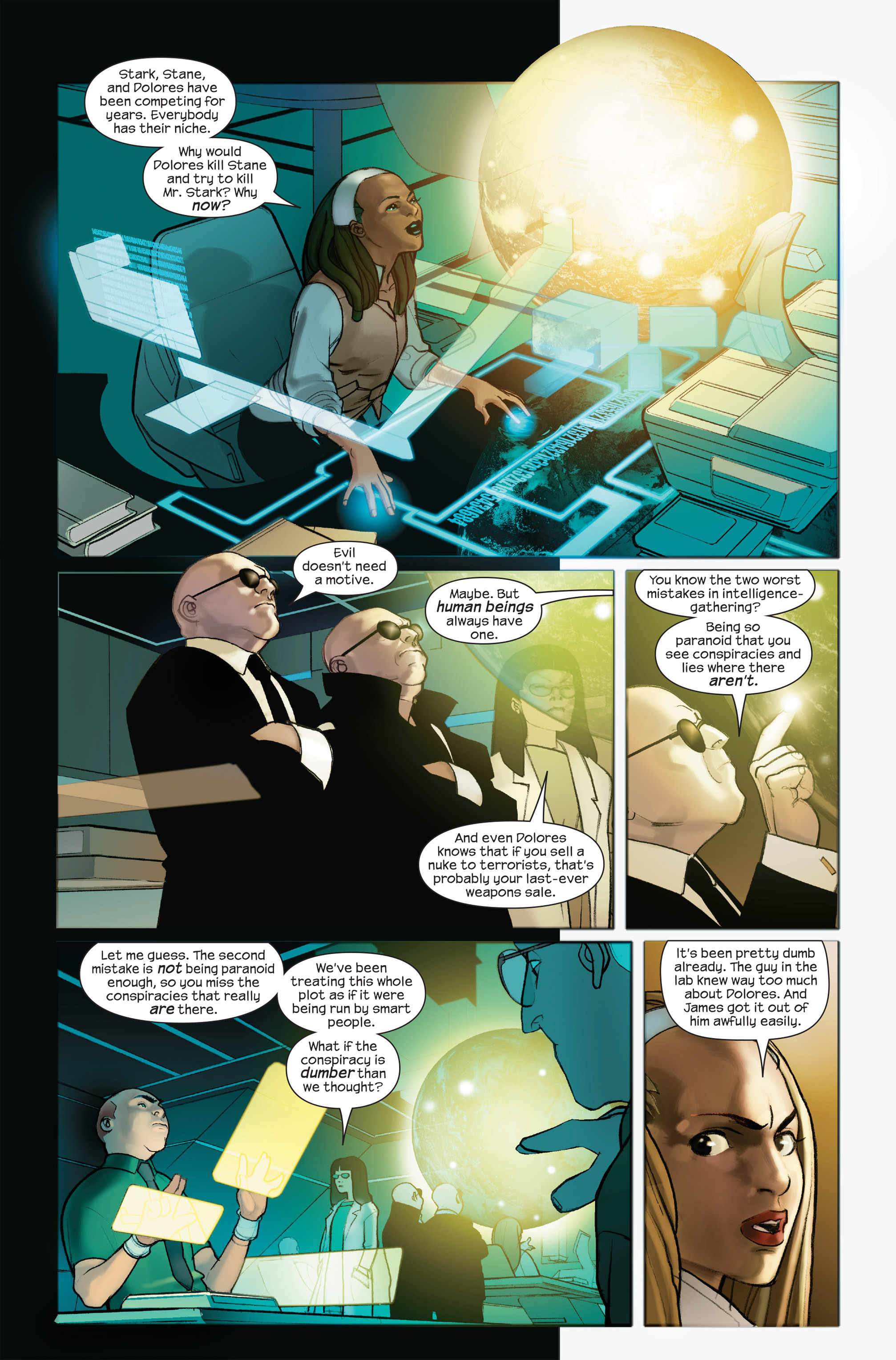 Read online Ultimate Iron Man II comic -  Issue #4 - 8